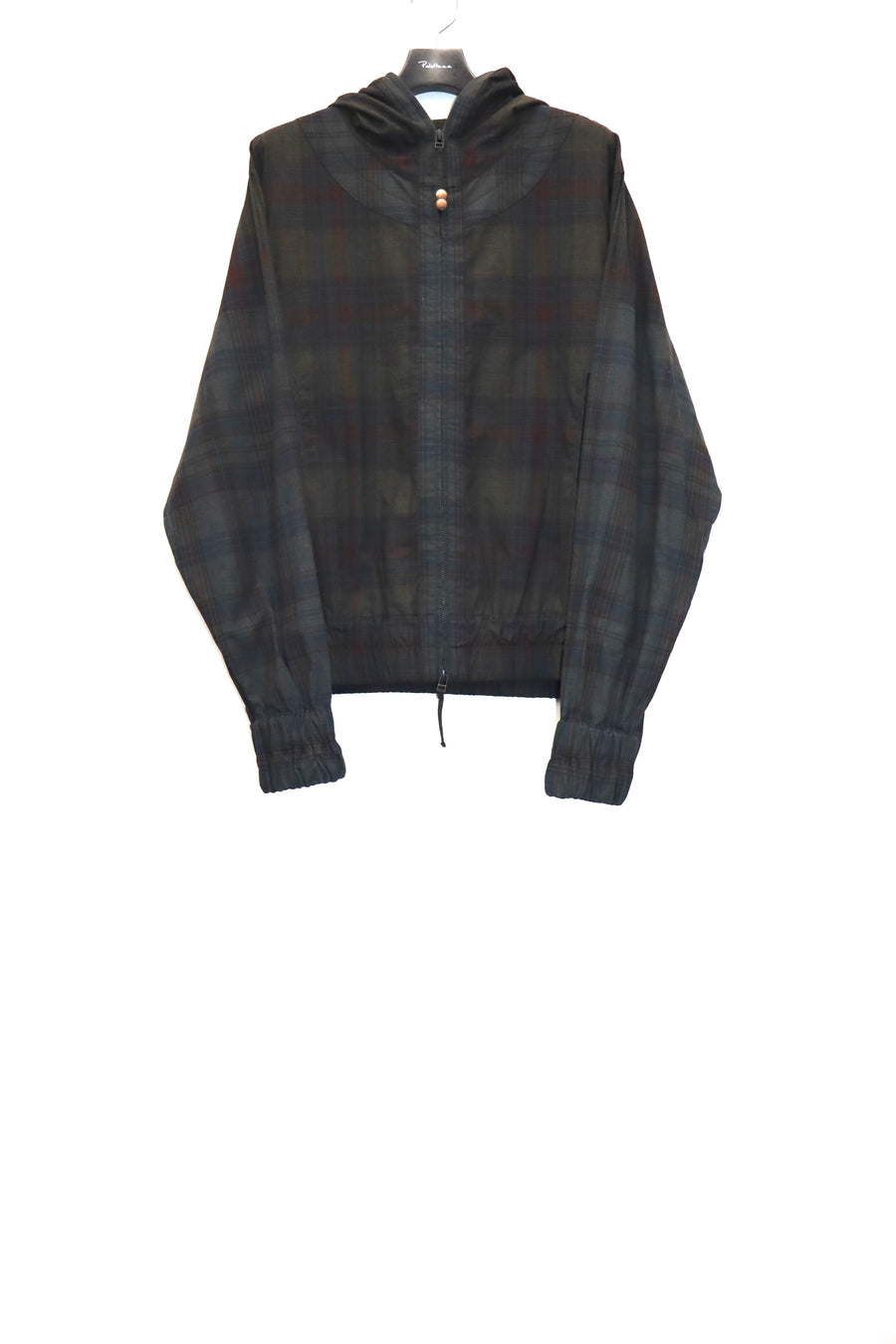 JIAN YE(ジェンイェ)の鬼 HOODIE BLACK × RED(フーディー)の通販