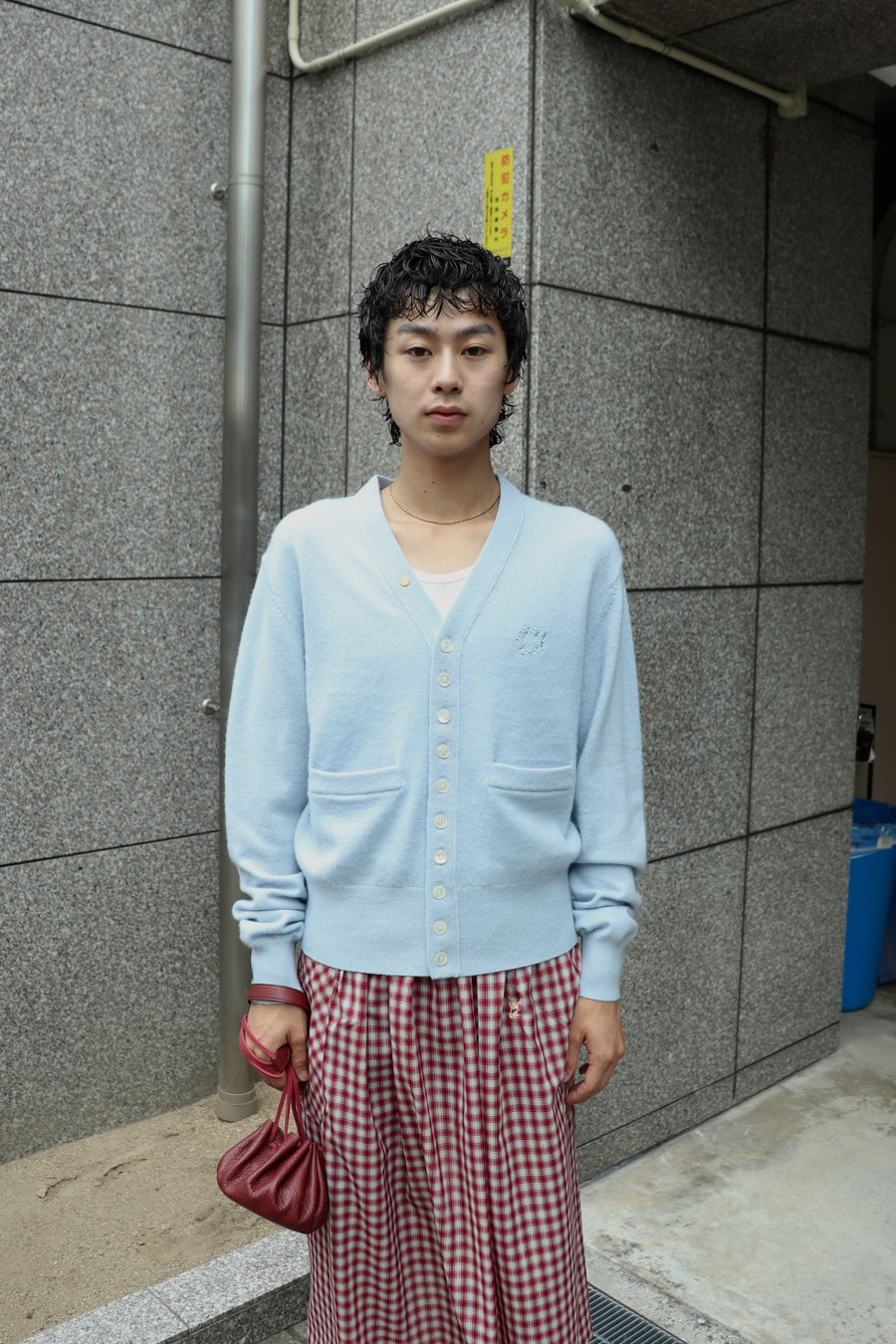 MASU MB 10 BUTTONS CARDIGAN カーディガン ブルー MASU(エムエーエス
