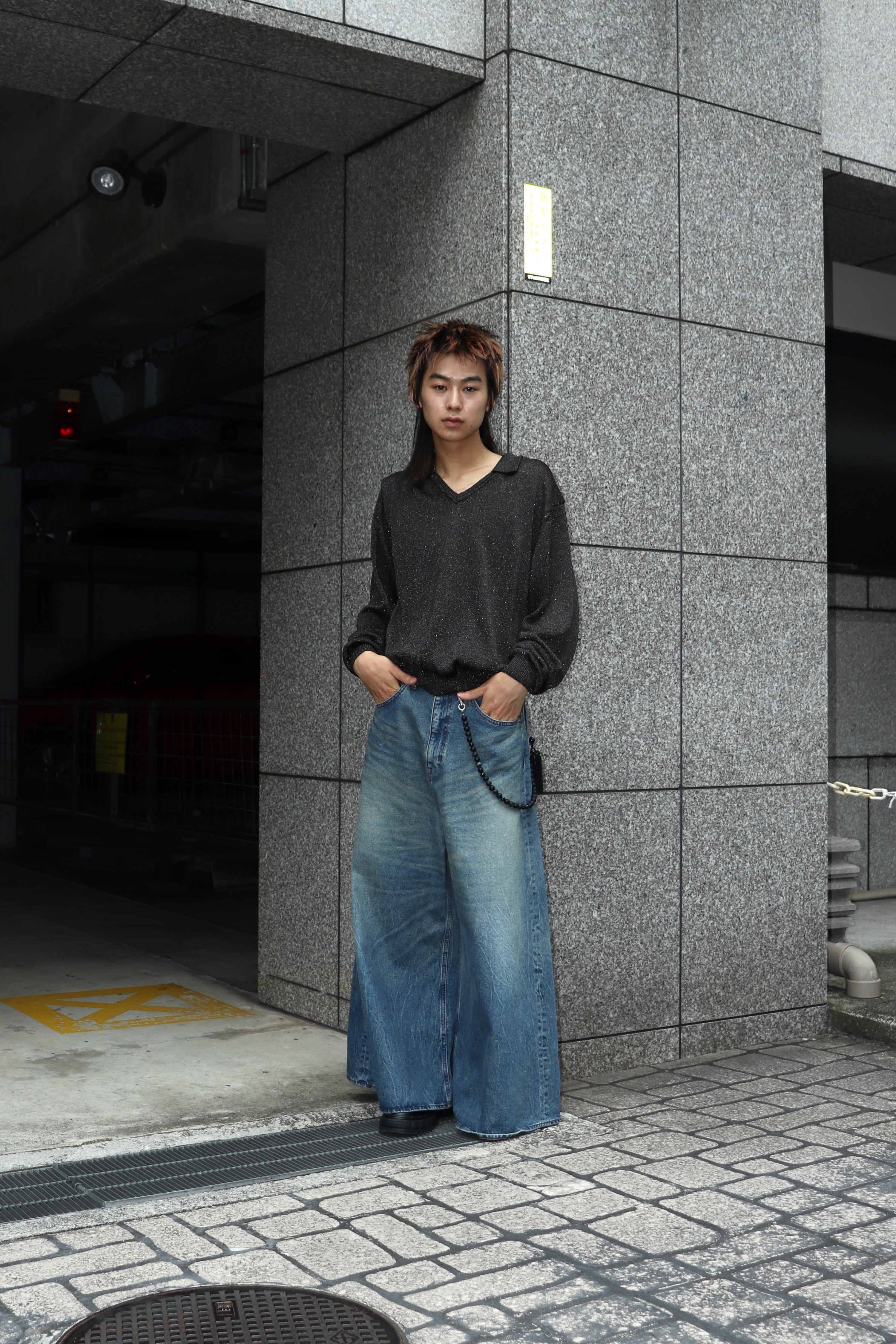 SHINYAKOZUKA(シンヤコヅカ)のWASHED ORDINARY CITY LOOSE INDIGOの 