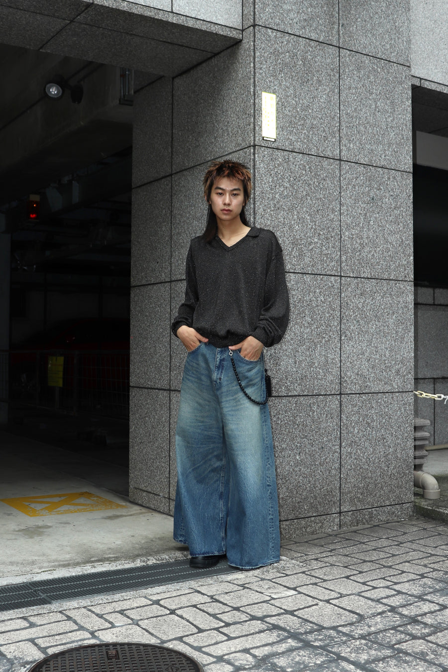 SHINYAKOZUKA  WASHED ORDINARY CITY LOOSE(INDIGO)