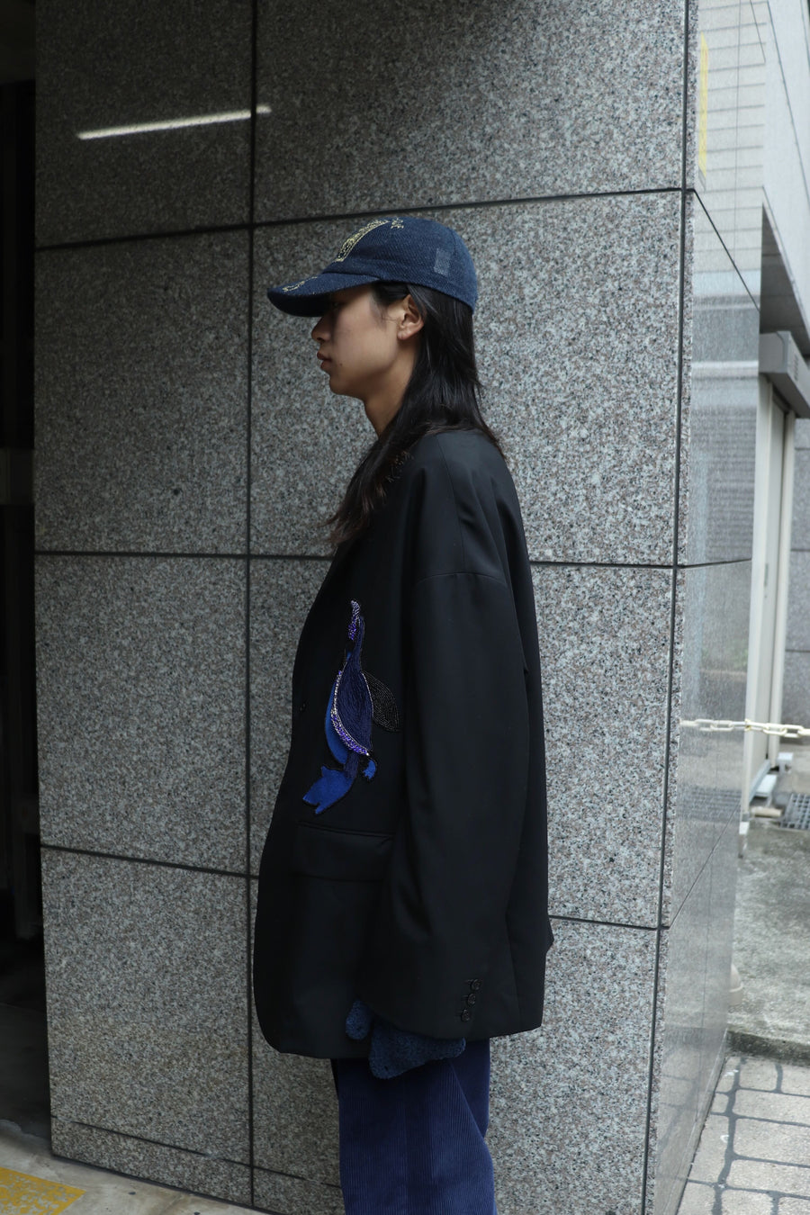 SHINYAKOZUKA  HIS JACKET WITH BIJOU