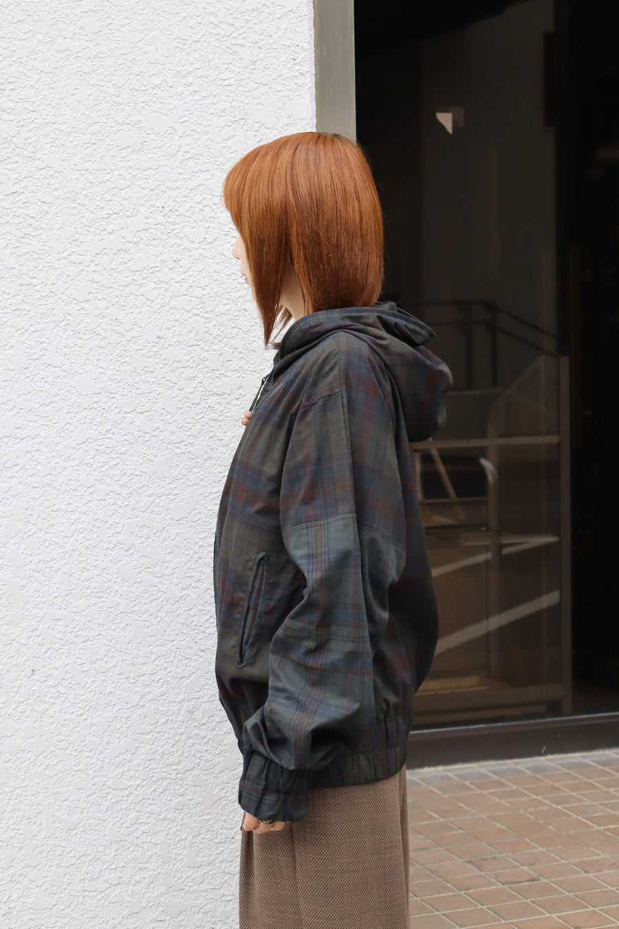 JIAN YE(ジェンイェ)の鬼 HOODIE BLACK × RED(フーディー)の通販