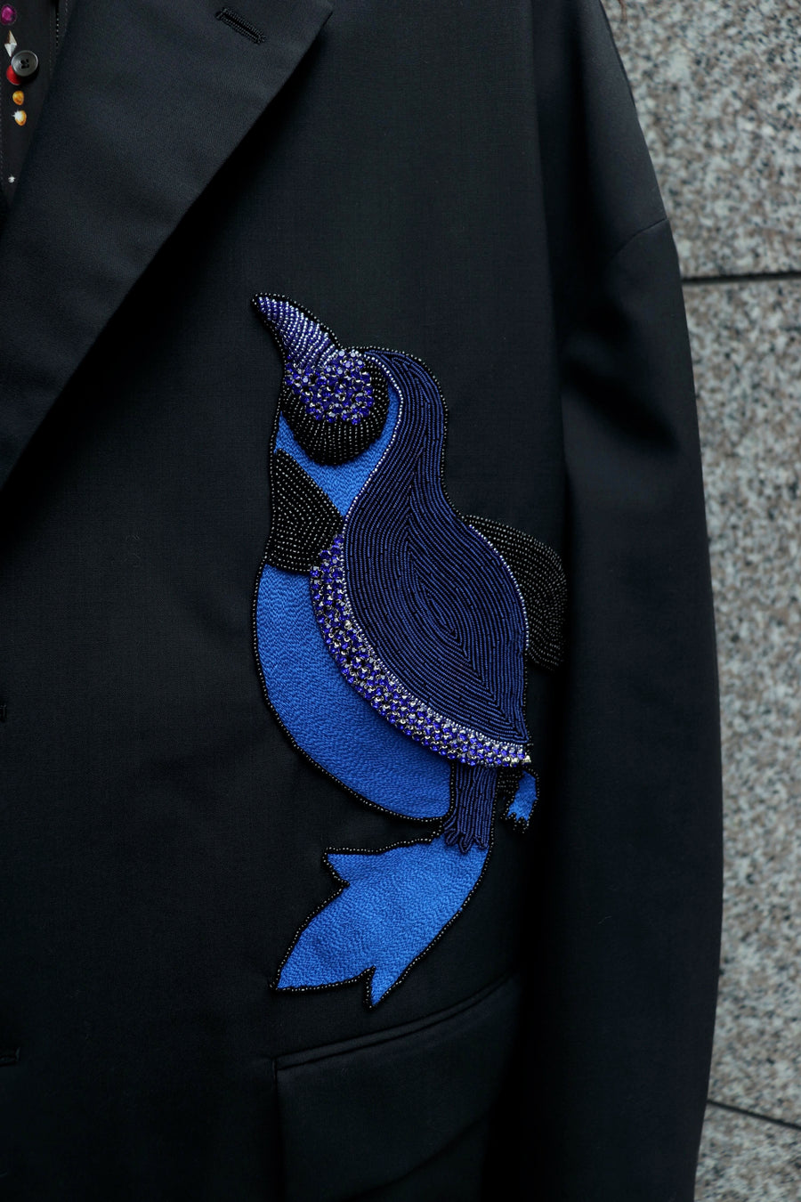 SHINYAKOZUKA  HIS JACKET WITH BIJOU