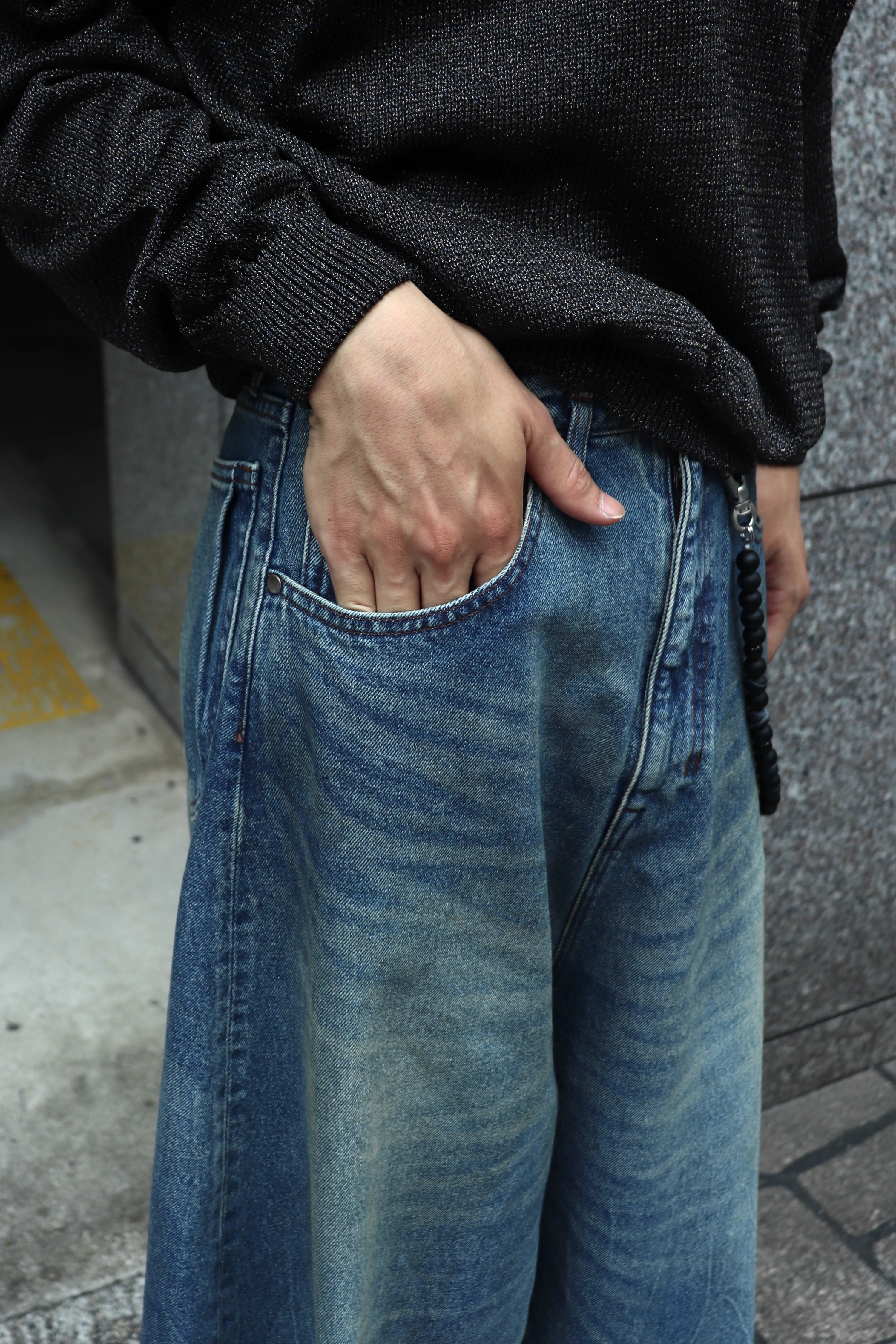 SHINYAKOZUKA(シンヤコヅカ)のWASHED ORDINARY CITY LOOSE INDIGOの 