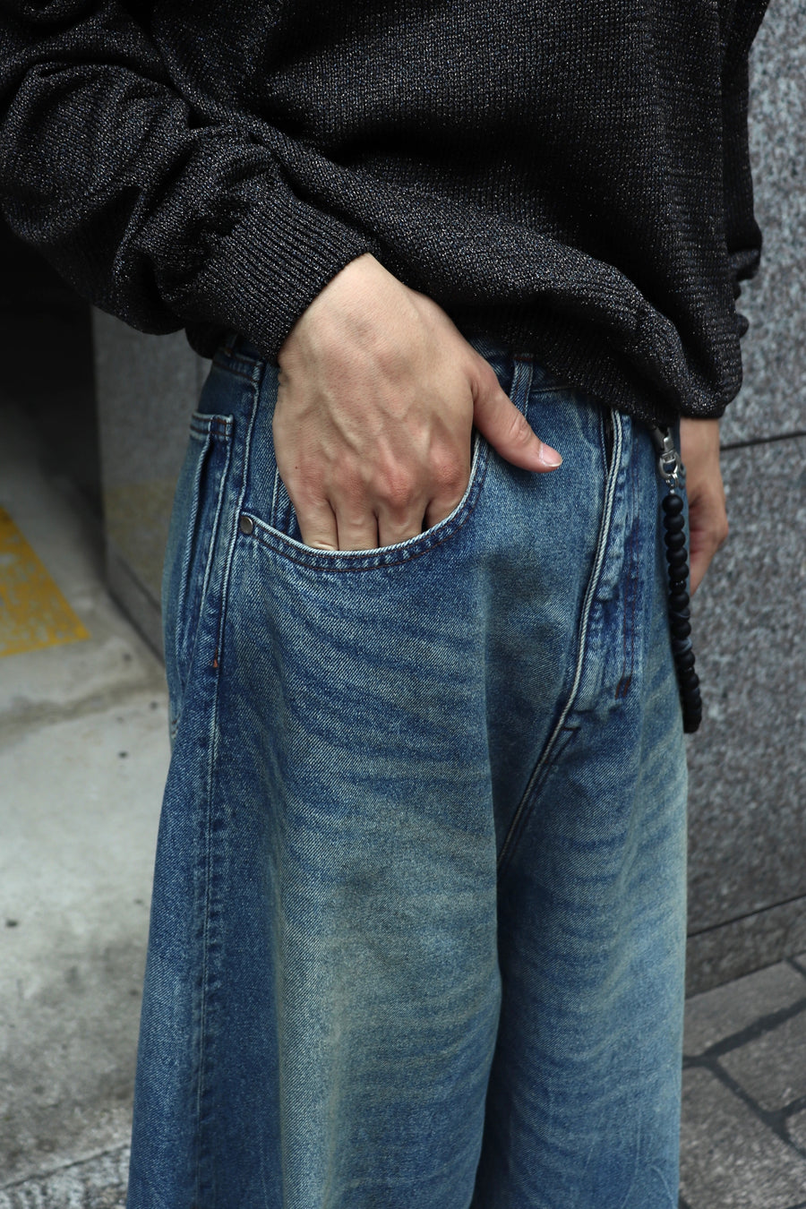 SHINYAKOZUKA  WASHED ORDINARY CITY LOOSE(INDIGO)