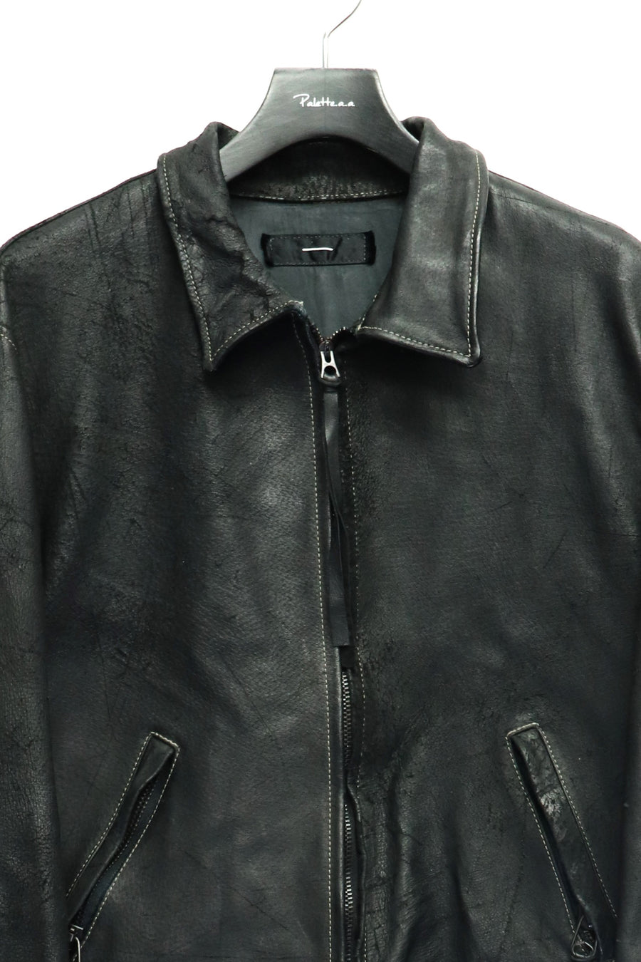 MINUS  Skin Jacket(VEGETABLE TANNING PIG LEATHER)