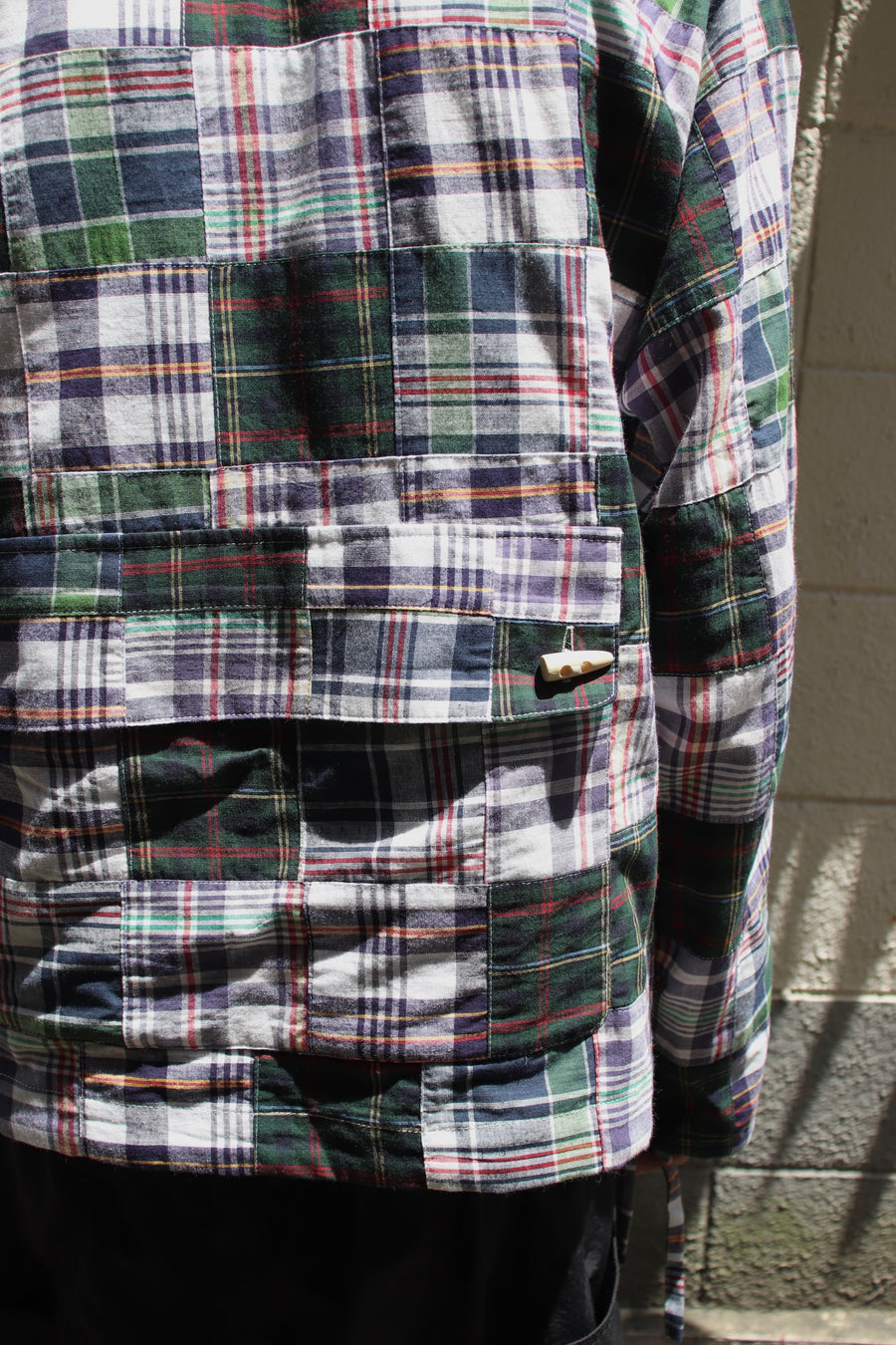FAF  HOODED CHECK SHIRTS(MULTI COLOR)
