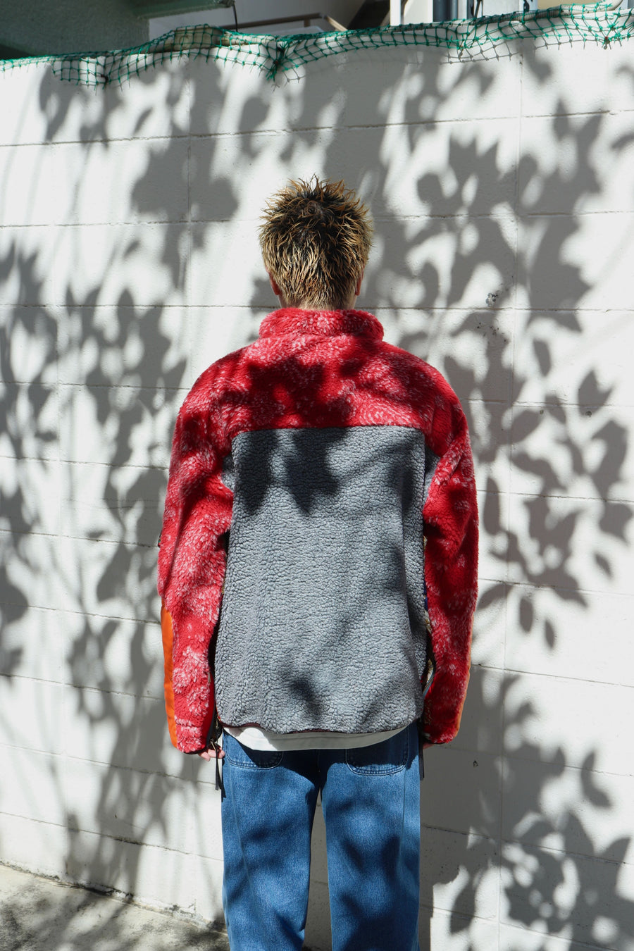 LEH  Boa Fleece Blouson(RED MIX)