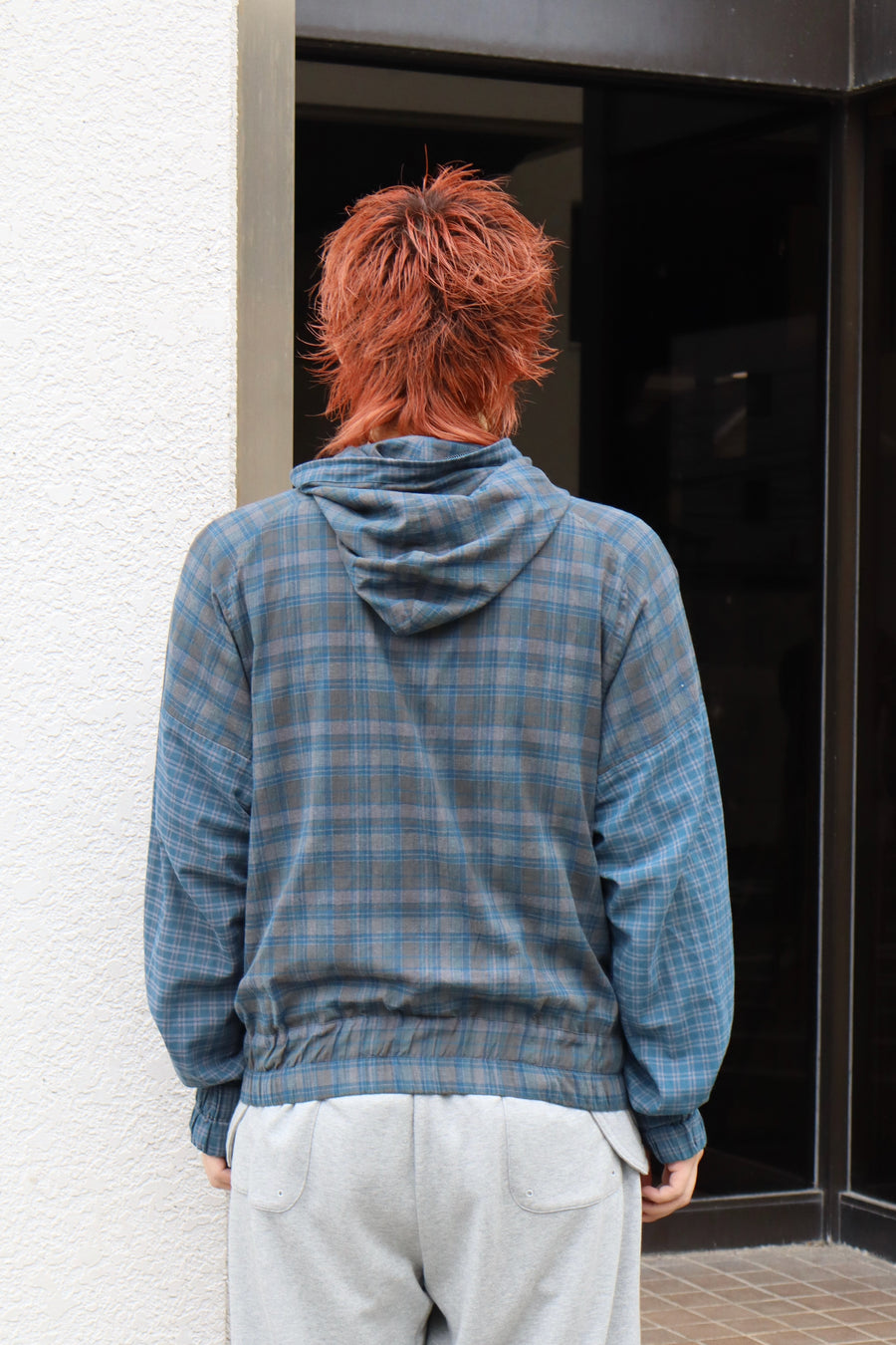 JIAN YE（ジェンイェ）の鬼 HOODIE（BLUE × BLUE） JIAN YE(ジェンイェ)の鬼 HOODIE BLUE × BLUE(フーディー)の通販