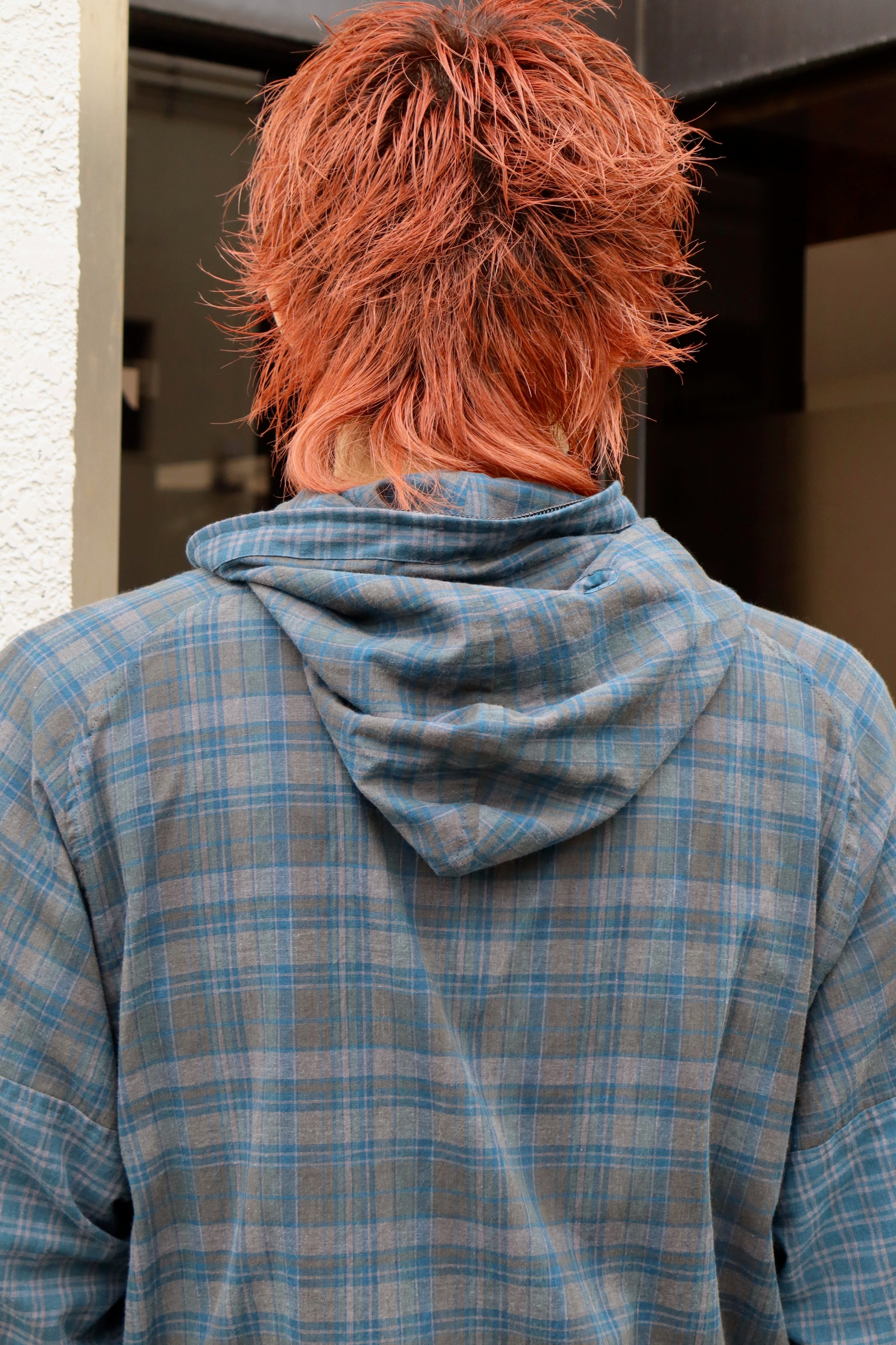 JIAN YE(ジェンイェ)の鬼 HOODIE BLUE × BLUE(フーディー)の通販