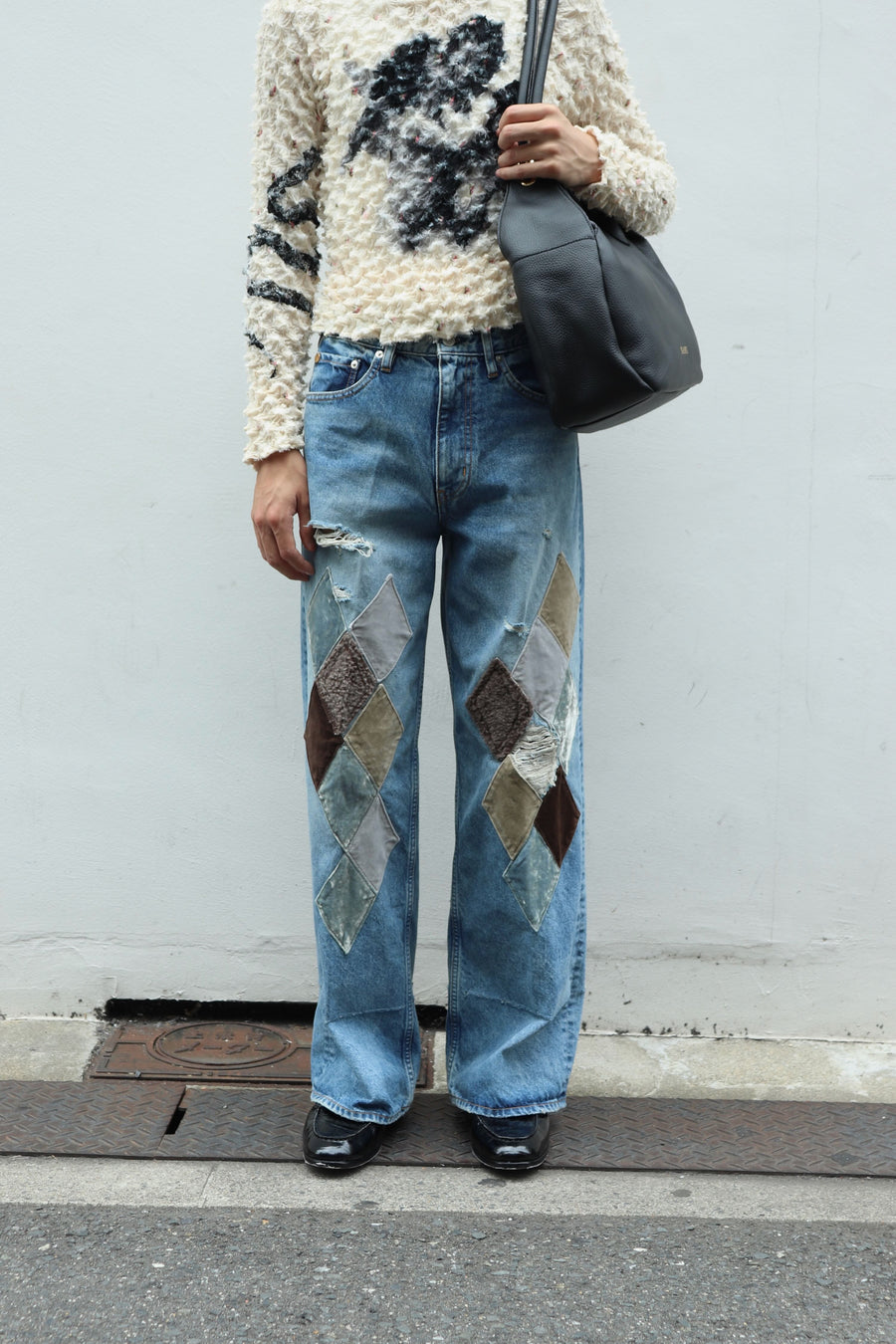 MASU(エムエーエスユー)のMB DIAMOND WIDE JEANS INDIGOの通販
