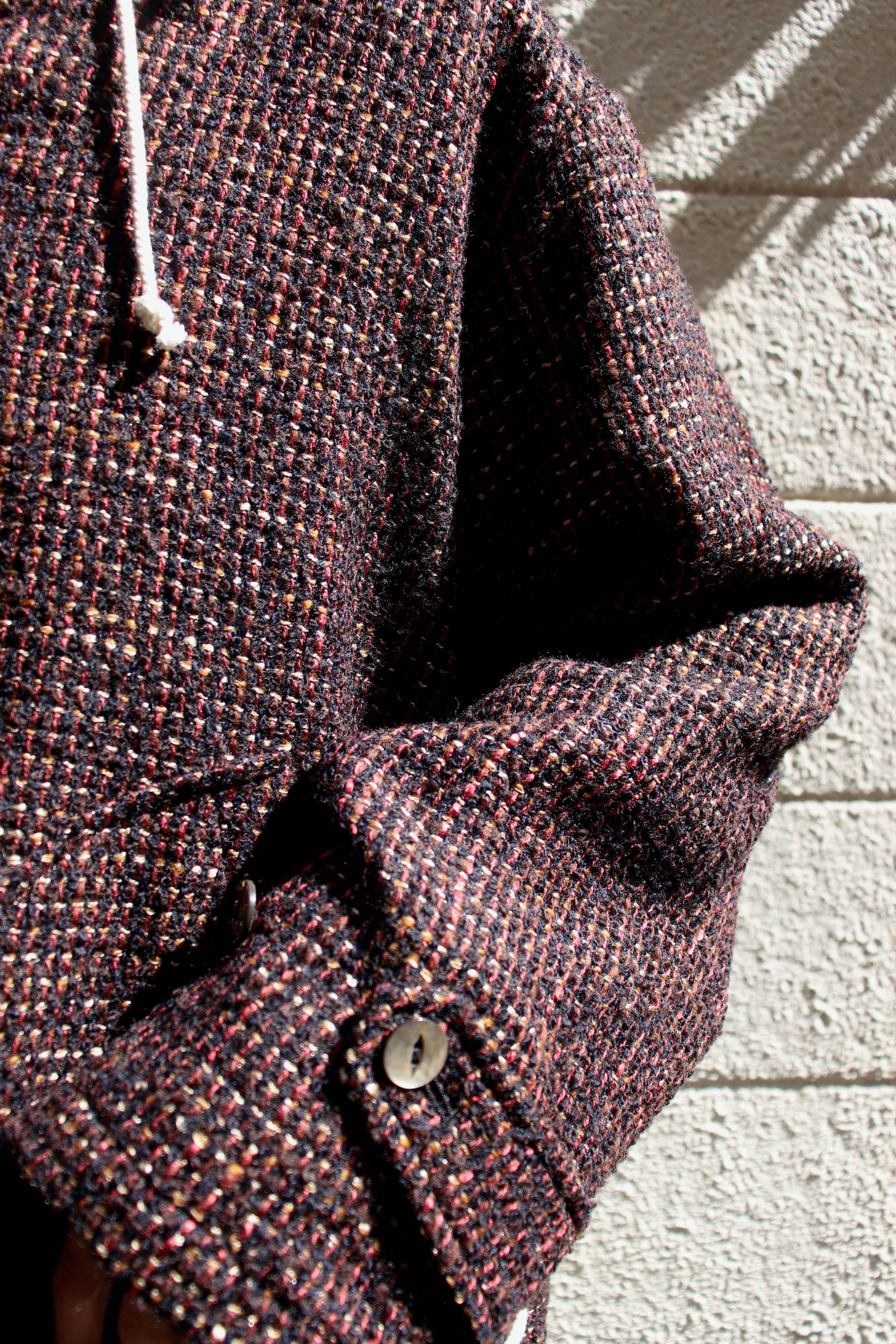 Urig（ウーリッヒ）のTWEED NEU DECK PARKA HL BLACK MULTIの通販