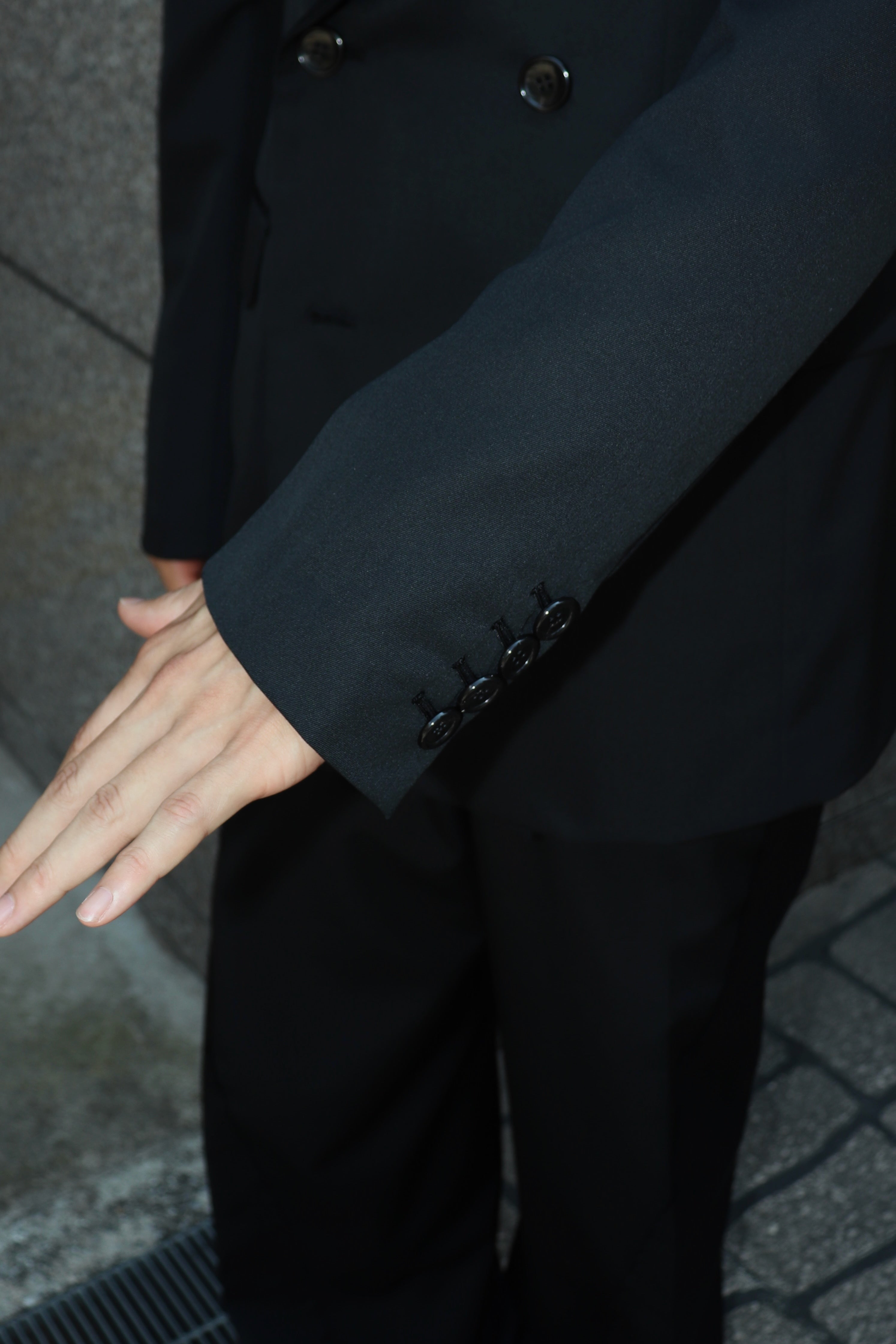 YUKI HASHIMOTO(ユウキハシモト)のDOUBLE BREASTED TAILORED JACKETの