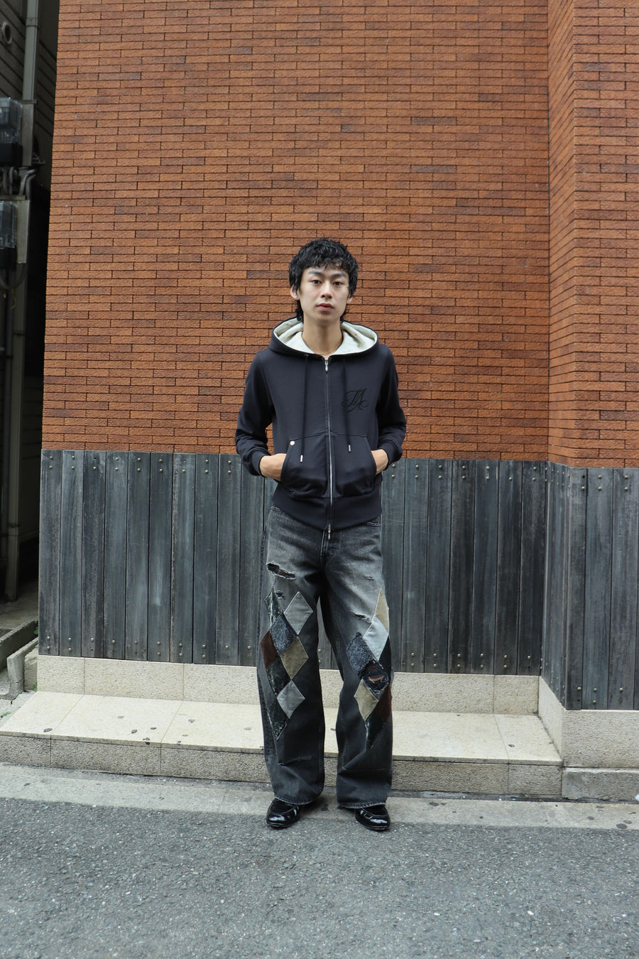MASU(エムエーエスユー)のMB DIAMOND WIDE JEANS BLACKの通販｜PALETTE