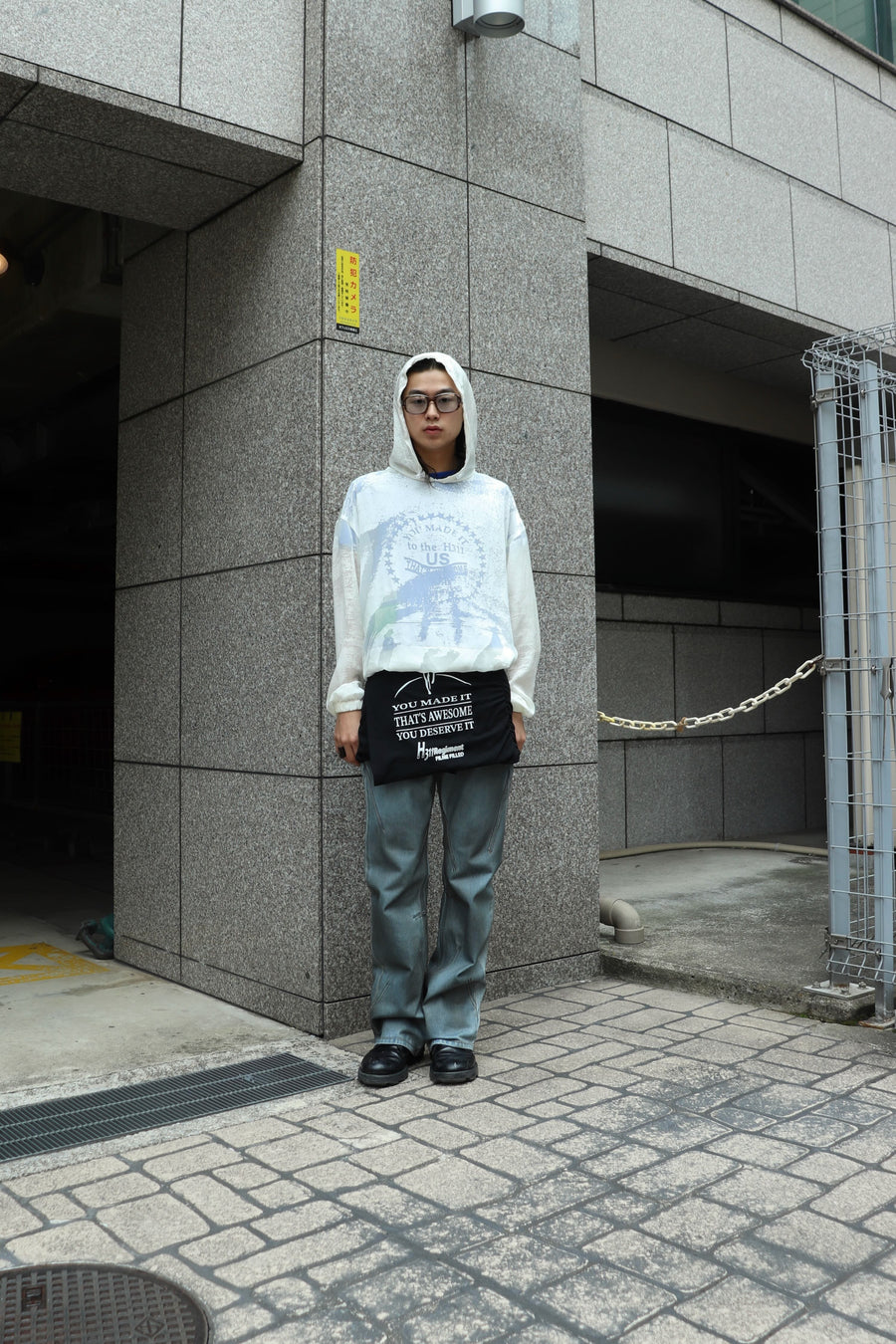 FILME FILLED  T Wrap Skirt(BLACK)