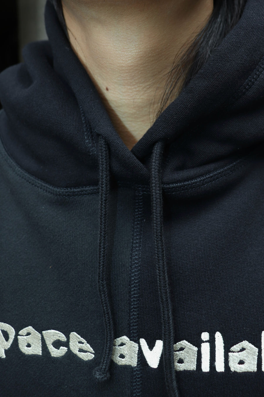 SPACE AVAILABLE  RADICAL LOGO HOODIE