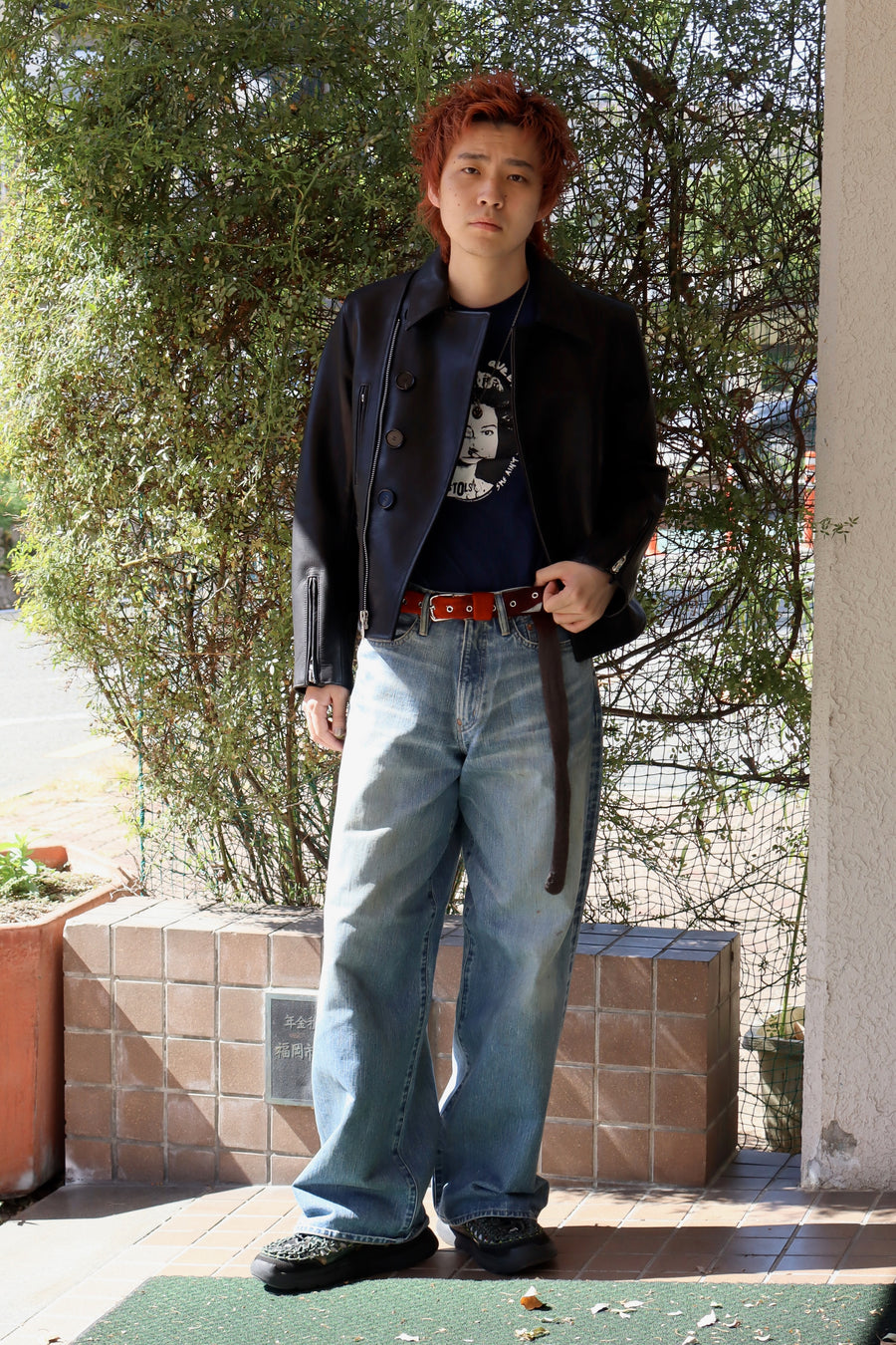 SUGARHILL  2025aw FADED MODERN DENIM PANTS WIDE CUT