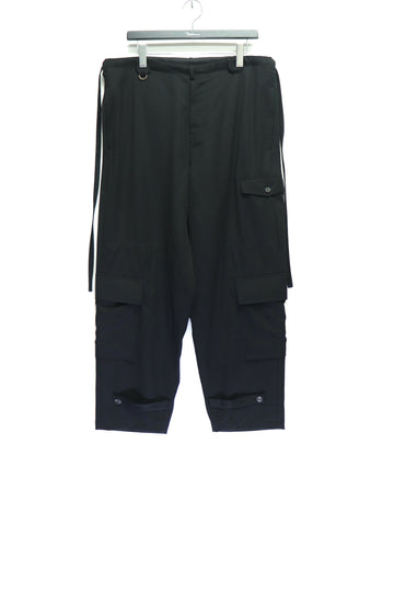 SOSHIOTSUKI  COMMENDER TROUSERS(BLACK)