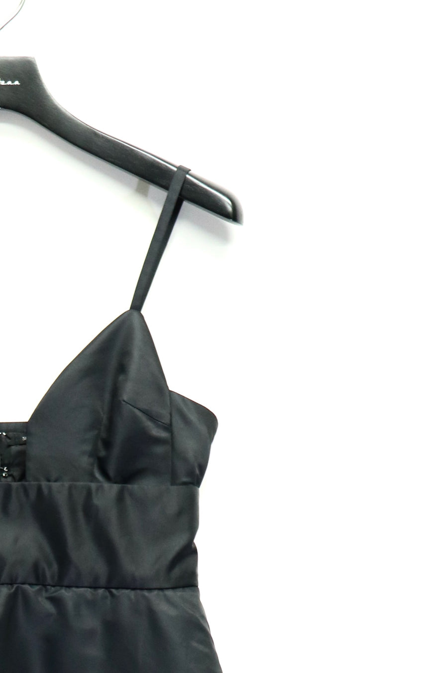 SHIORI MIKATA  pleated nylon onepiece mini