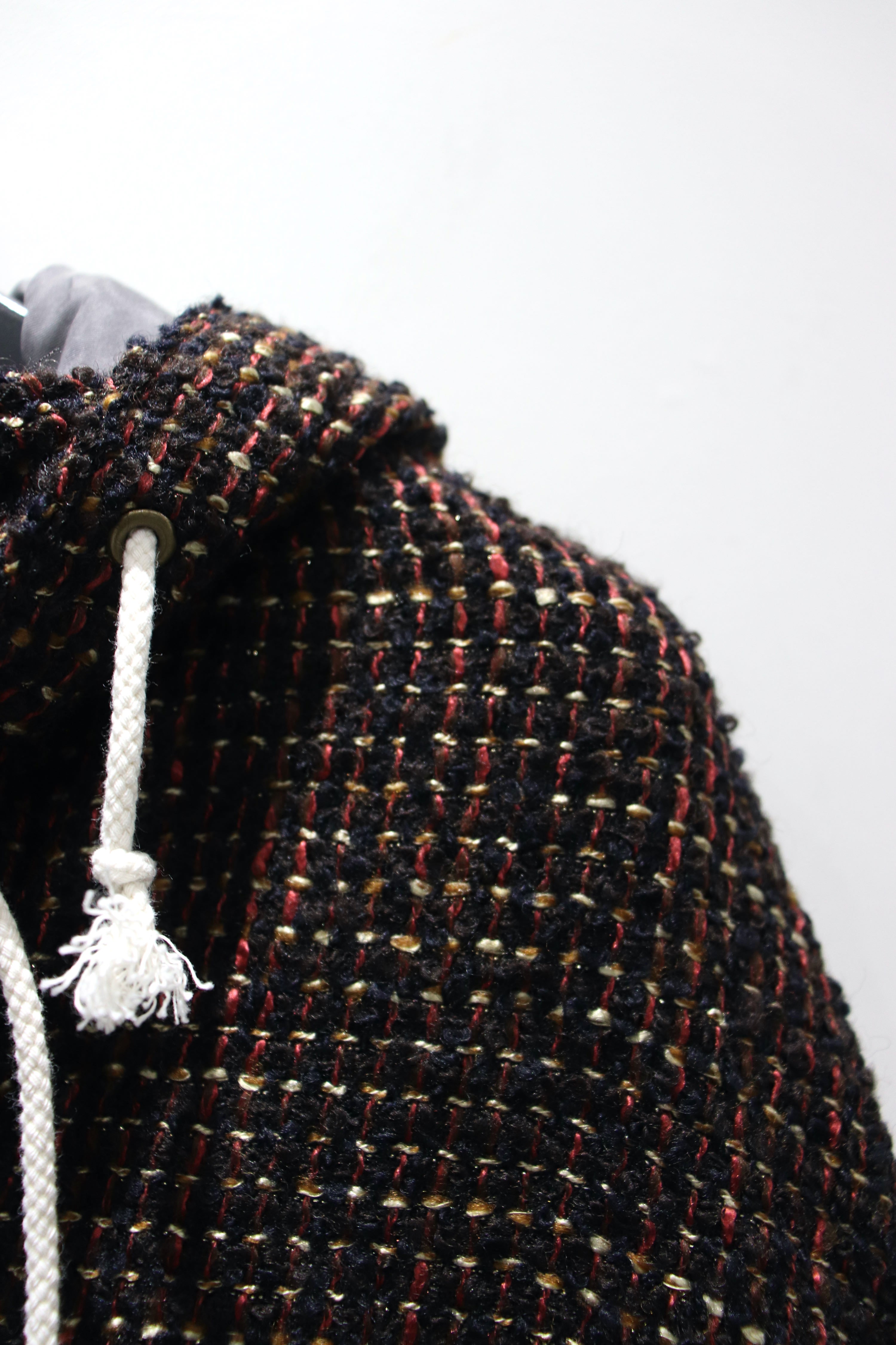 Urig（ウーリッヒ）のTWEED NEU DECK PARKA HL BLACK MULTIの通販