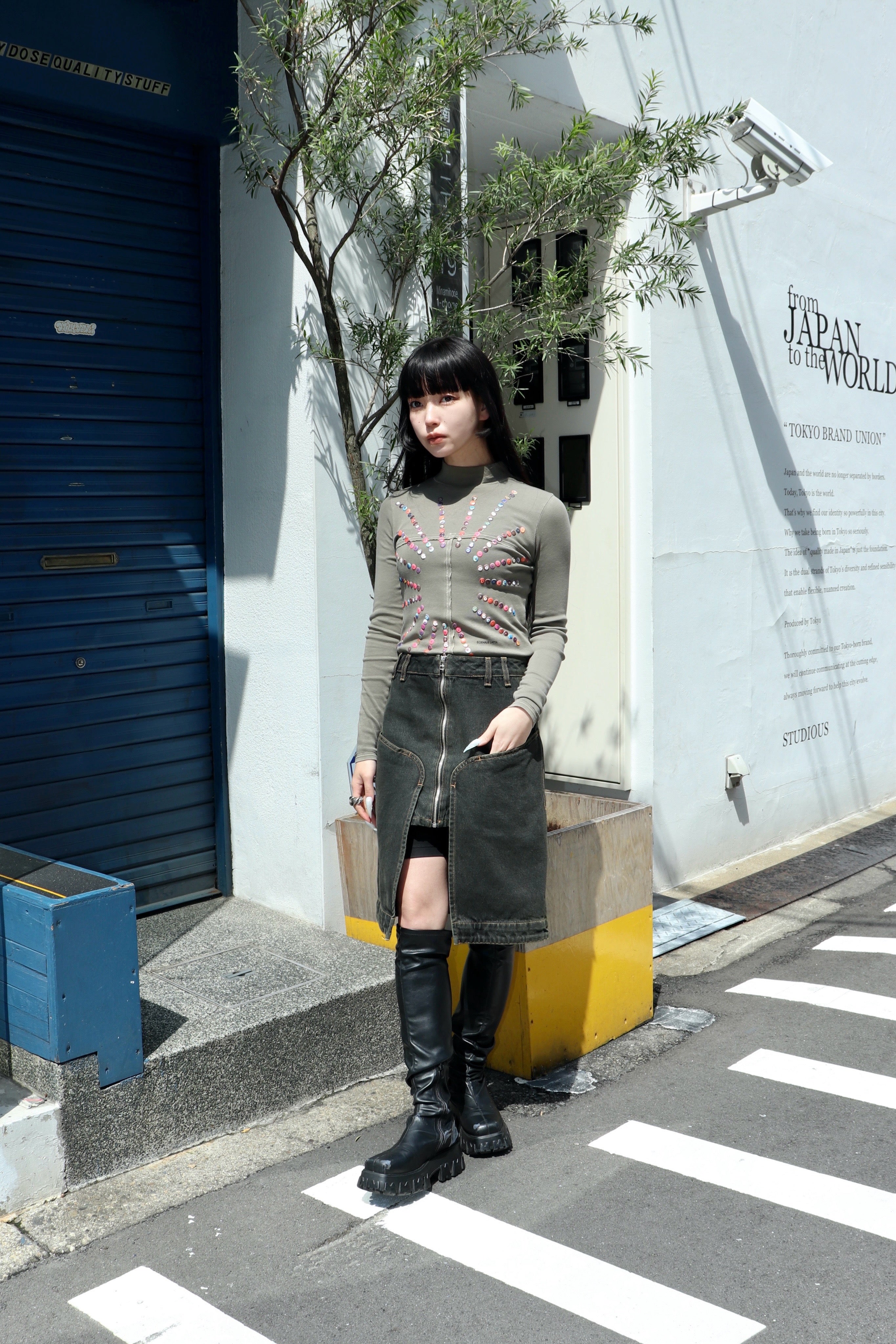 エコーズラッタ eckhaus latta スカート ECKHAUS LATTA(エコーズラッタ)のNESTING SKIRTの通販｜PALETTE art