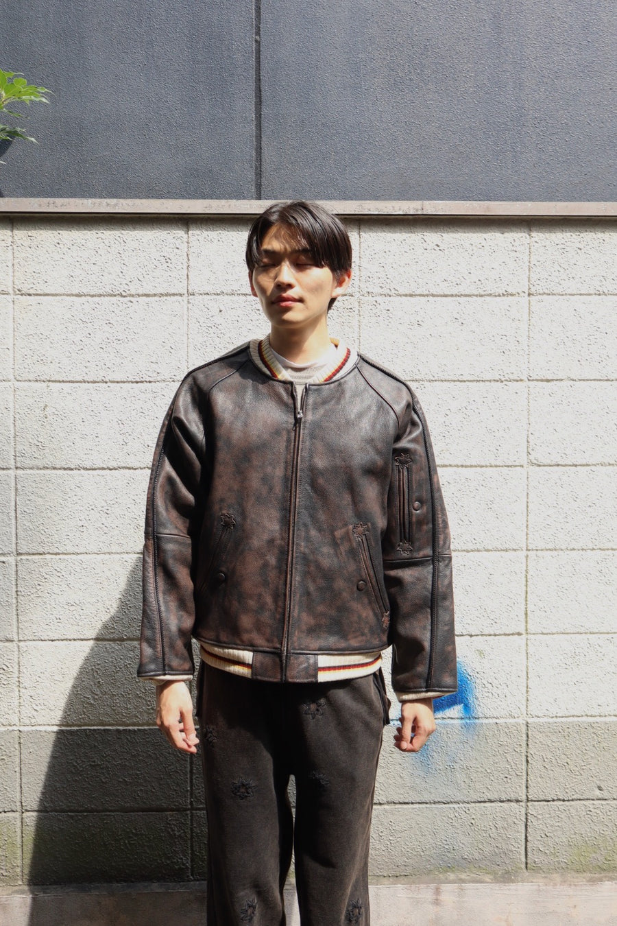 FAF  Leather Suka Jacket