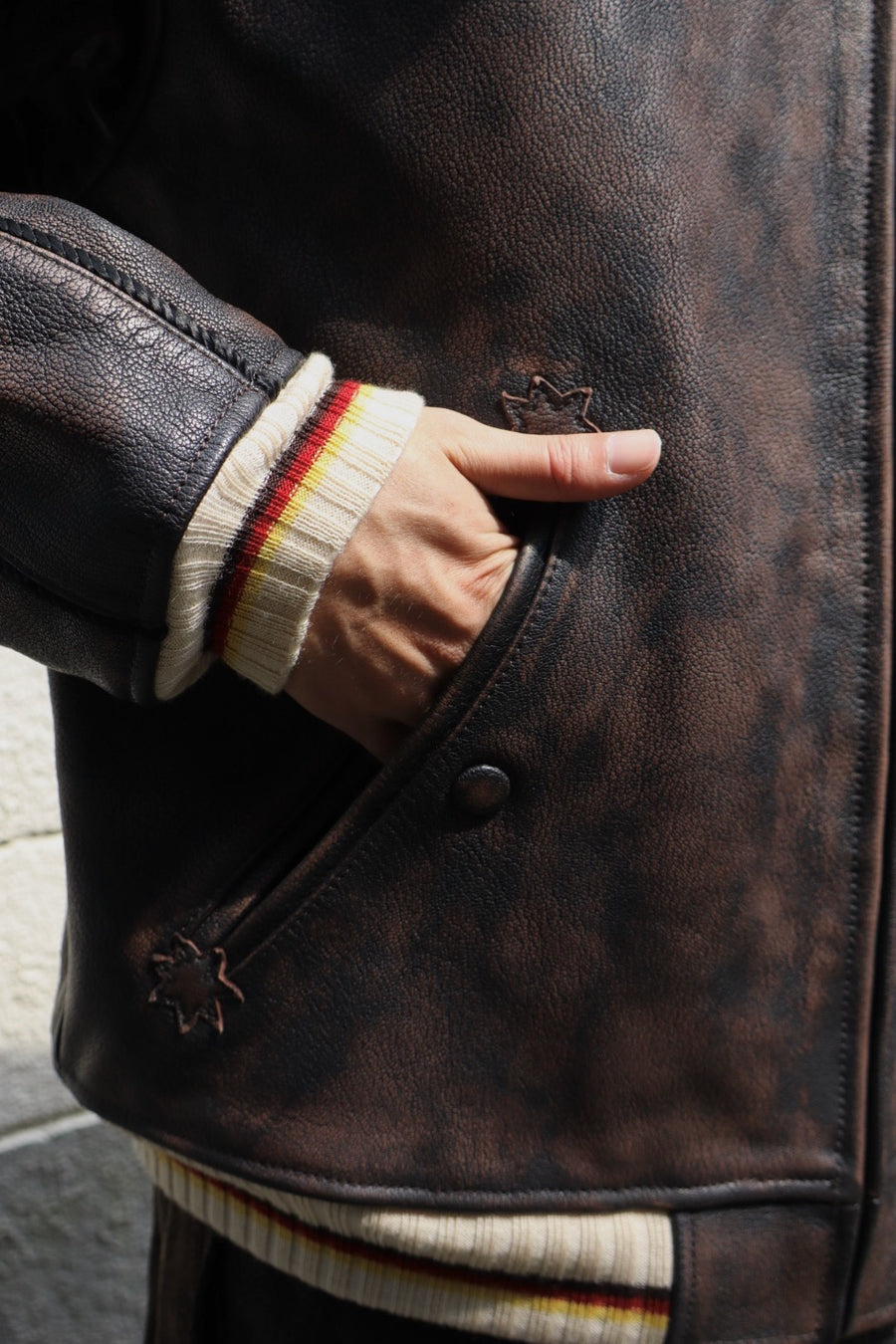 FAF  Leather Suka Jacket