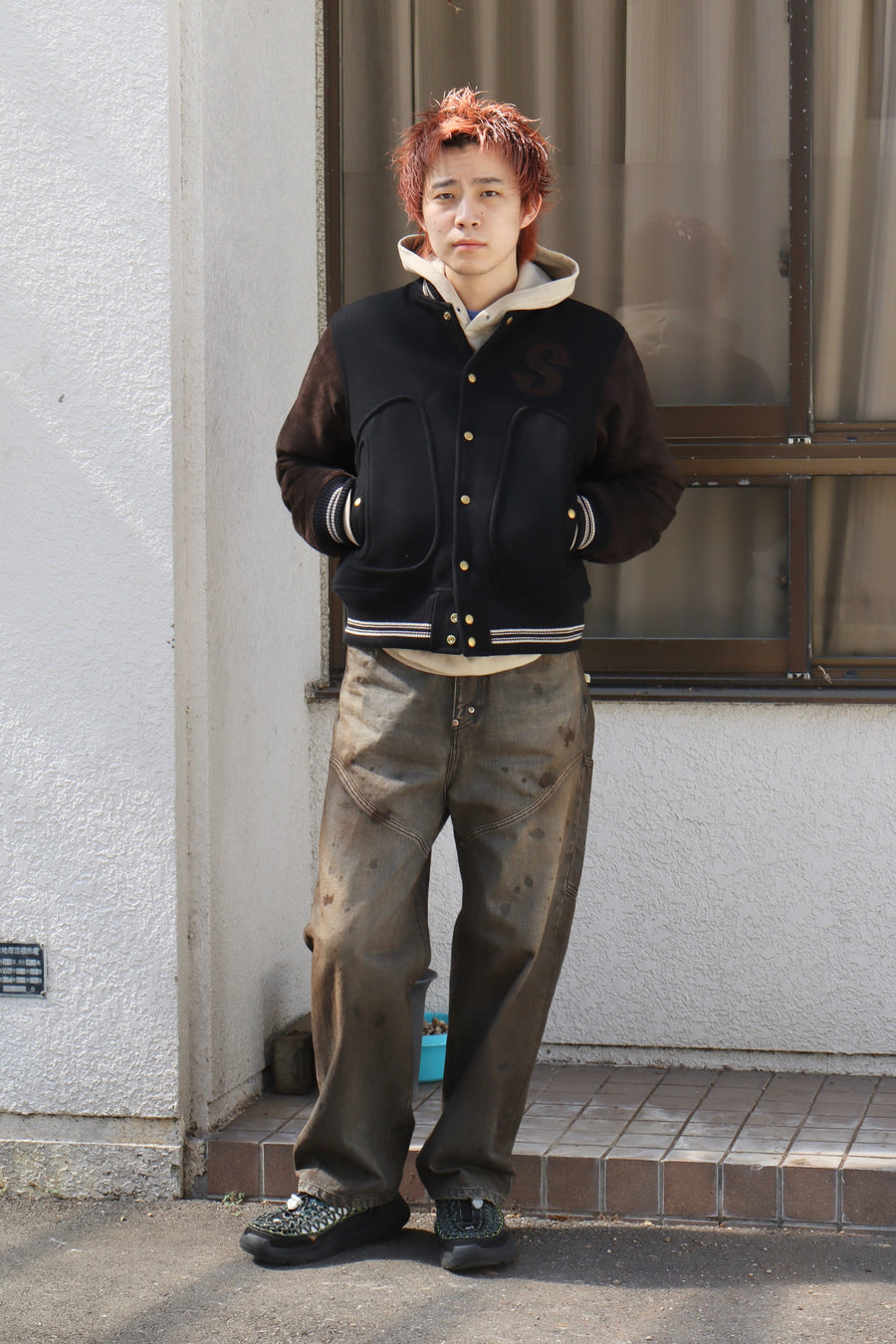 SUGARHILL  PIGMENT DYE HOODIE(DARK PURPLE)