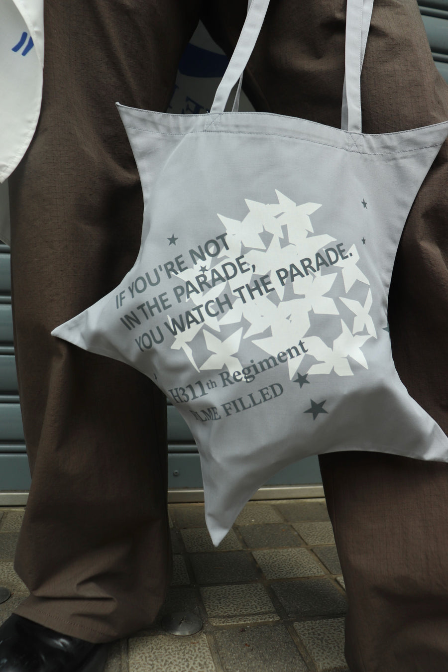 FILME FILLED  Parade Star Tote Bag(GRAY)