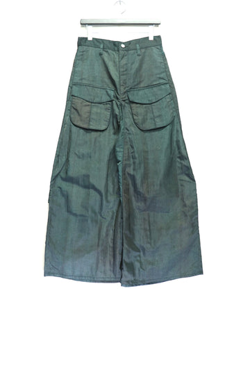 SHINYAKOZUKA  M-PANTALON(POOL GREEN)