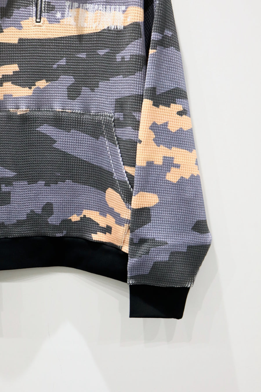 FAF  HALF ZIP SWEAT TOPS(NIGHT CAMO)