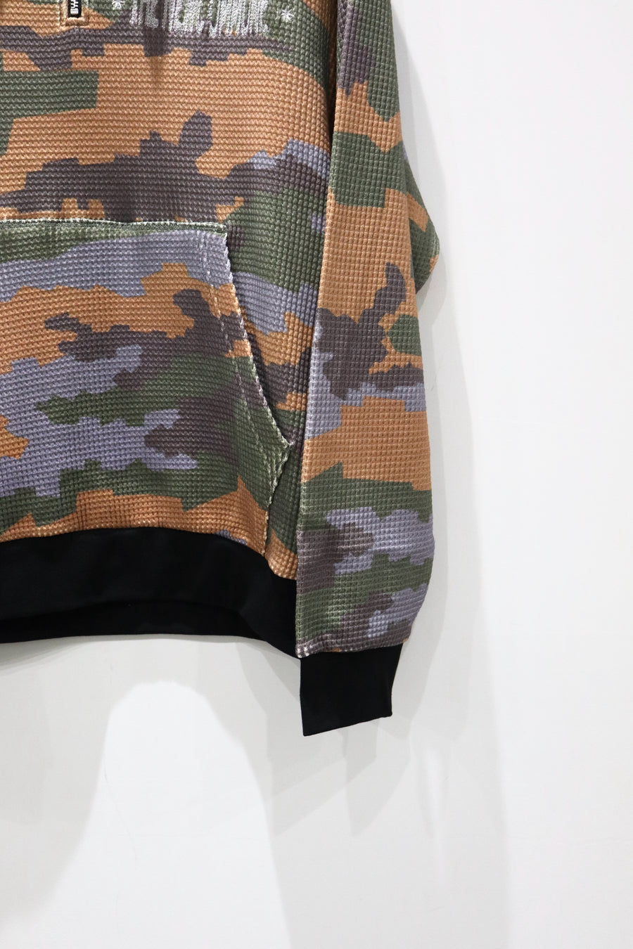 FAF  HALF ZIP SWEAT TOPS(GERMAN CAMO)