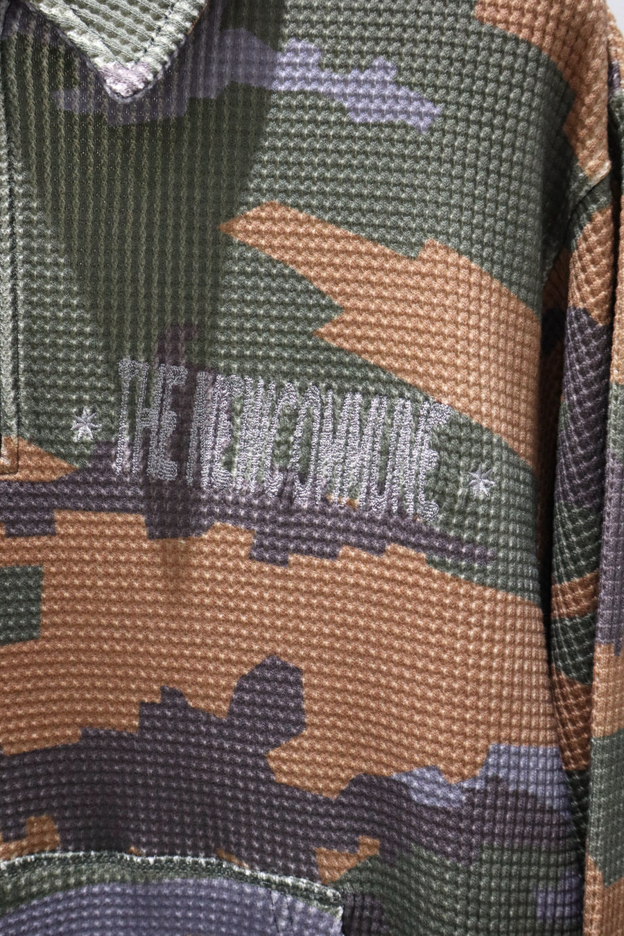 FAF  HALF ZIP SWEAT TOPS(GERMAN CAMO)