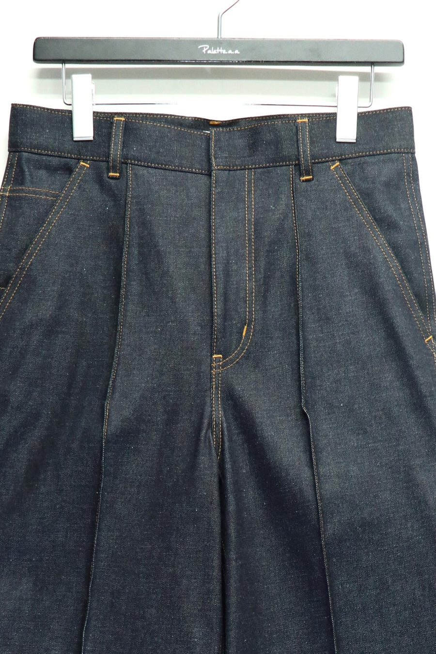 TOGA  Indigo denim painter pants