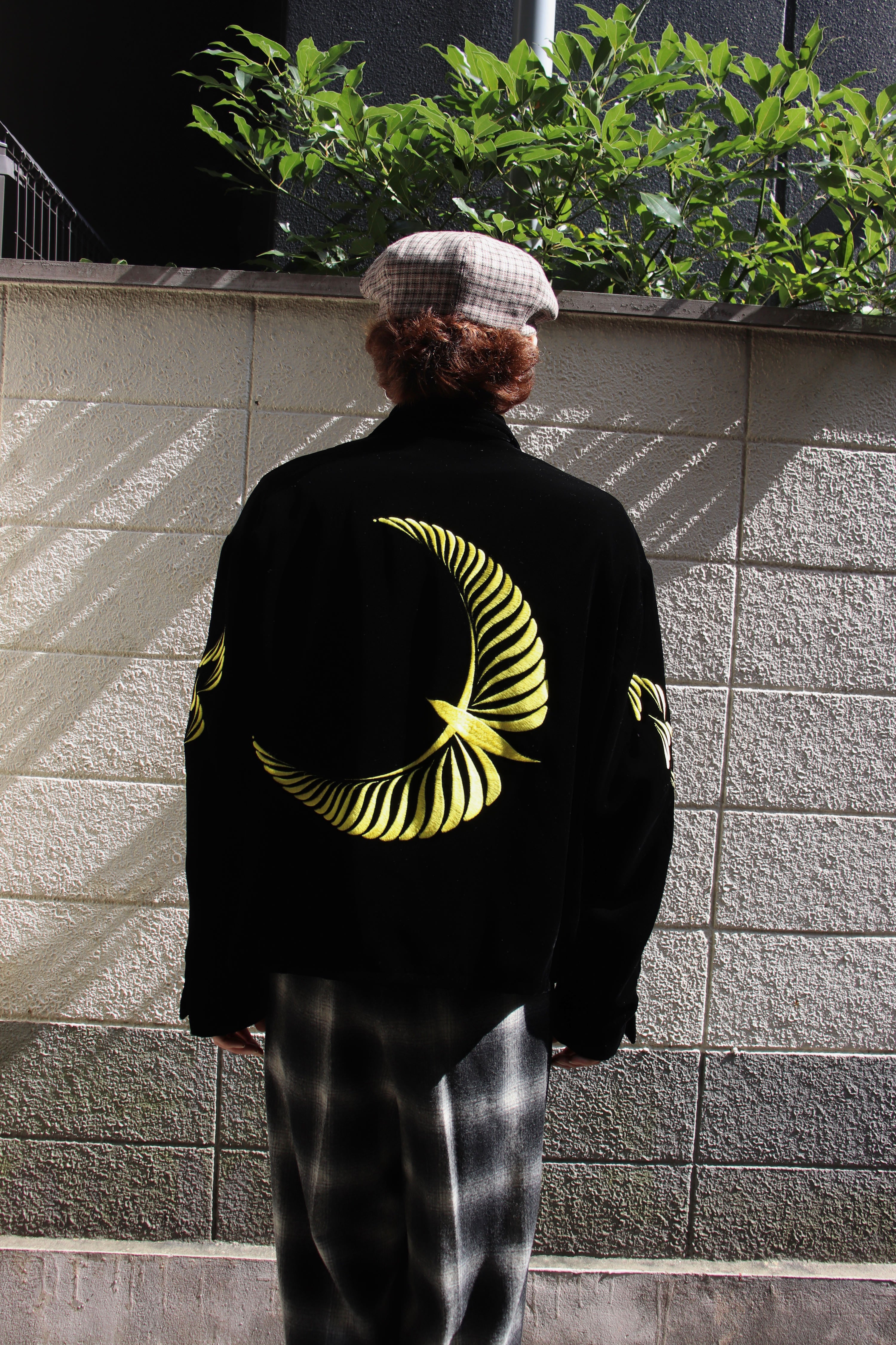 ジャケット・アウター Urig EMB VELVET CHINA JACKET [BLACK] Urig（ウーリッヒ）のEMB VELVET CHINA JACKETの通販｜PALETTE art