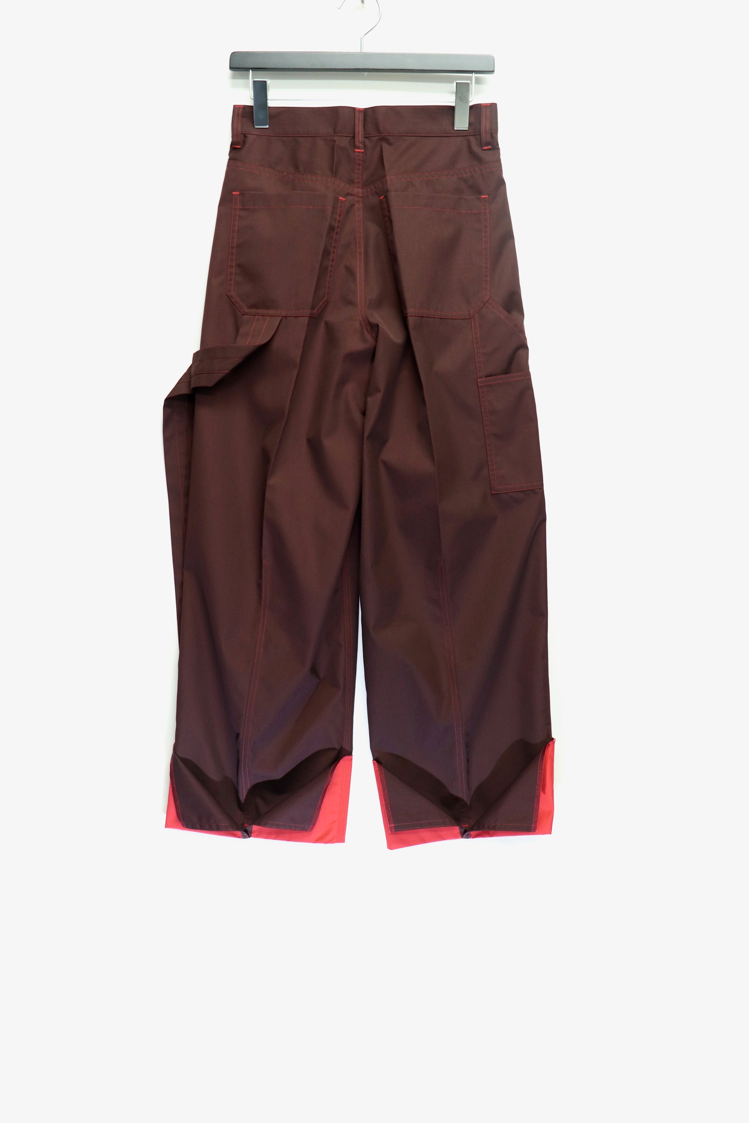 TOGA(トーガ)のPigment coating pants D.REDの通販｜PALETTE art alive 