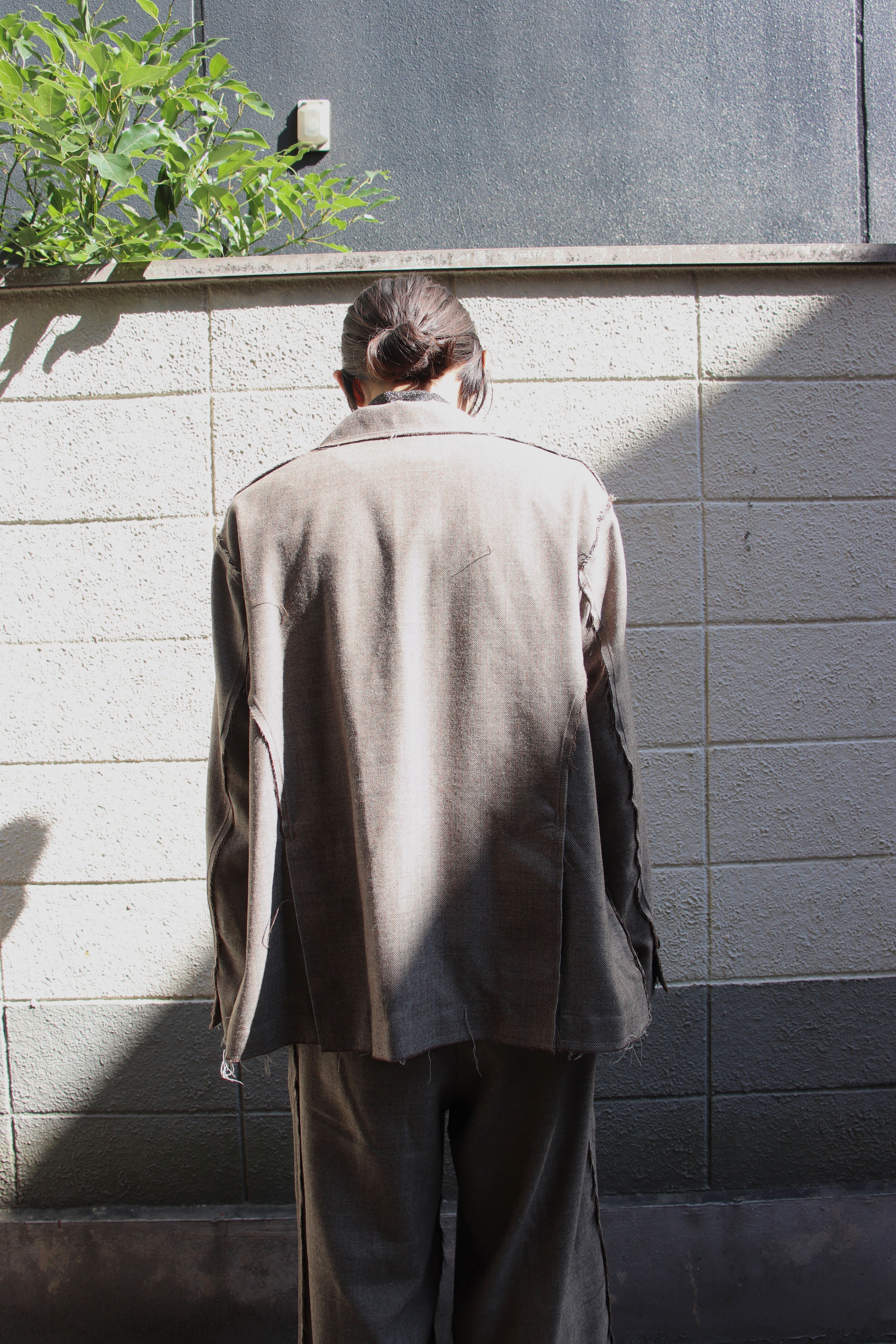 Urig（ウーリッヒ）のALPACA SAXONY SCHADEN Urig JACKET GRAIGEの通販