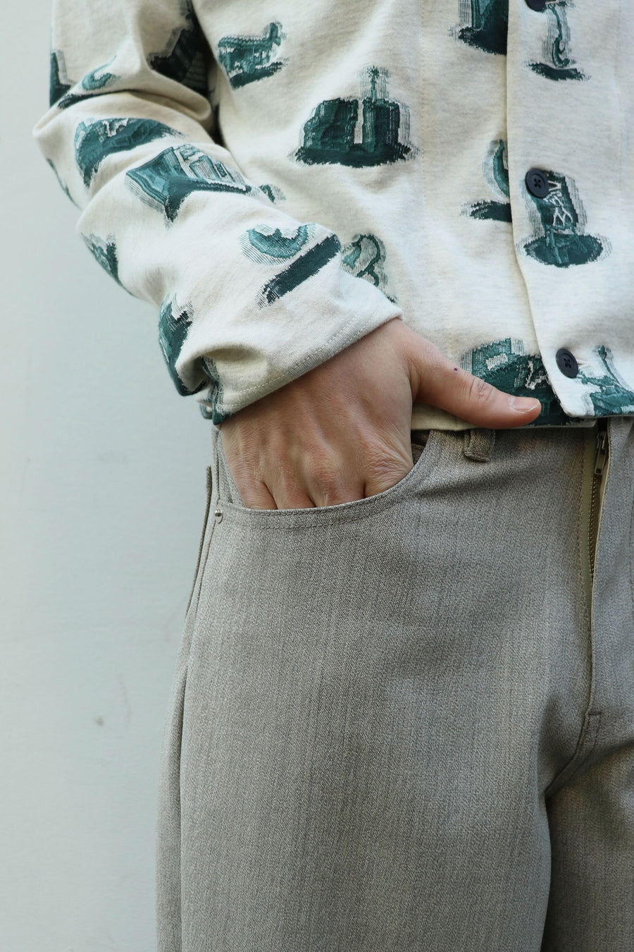 MASU(エムエーエスユー)のCANVAS SHORTS WHITE BIRCHの通販｜PALETTE