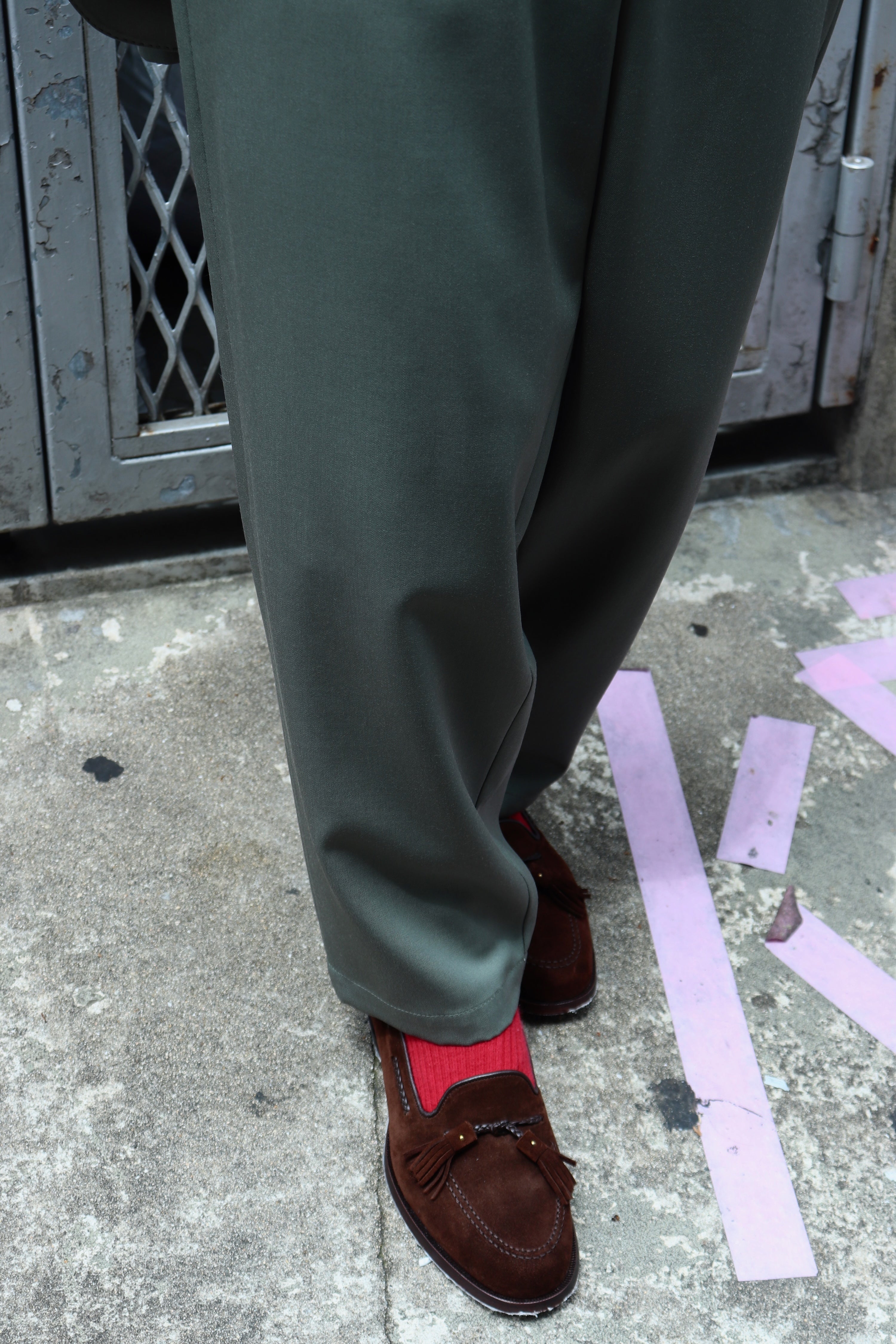 SOSHIOTSUKI(ソウシオオツキ)のJUDO TROUSERS GRAYの通販｜PALETTE art