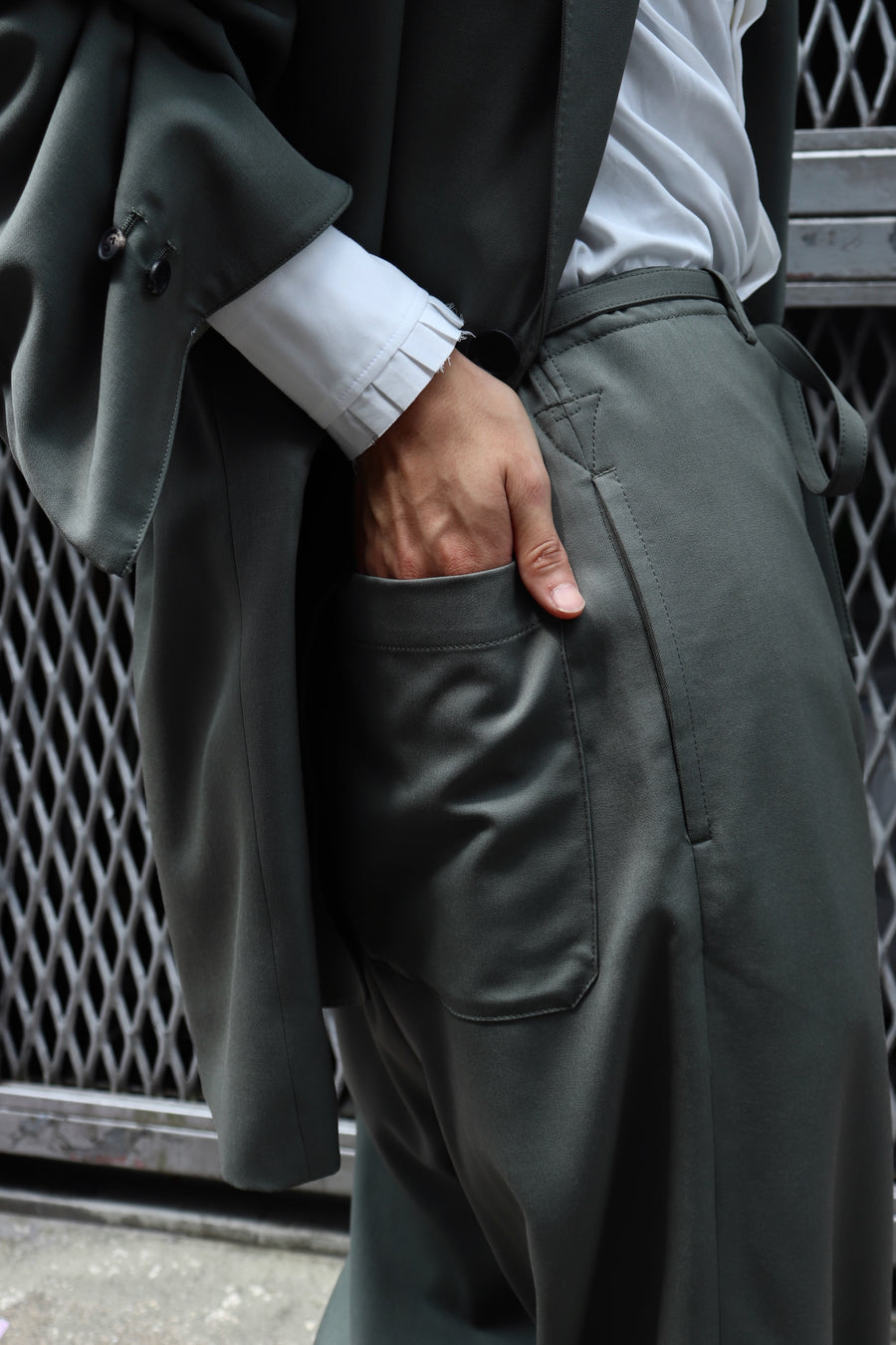 SOSHIOTSUKI  JUDO TROUSERS(GRAY)