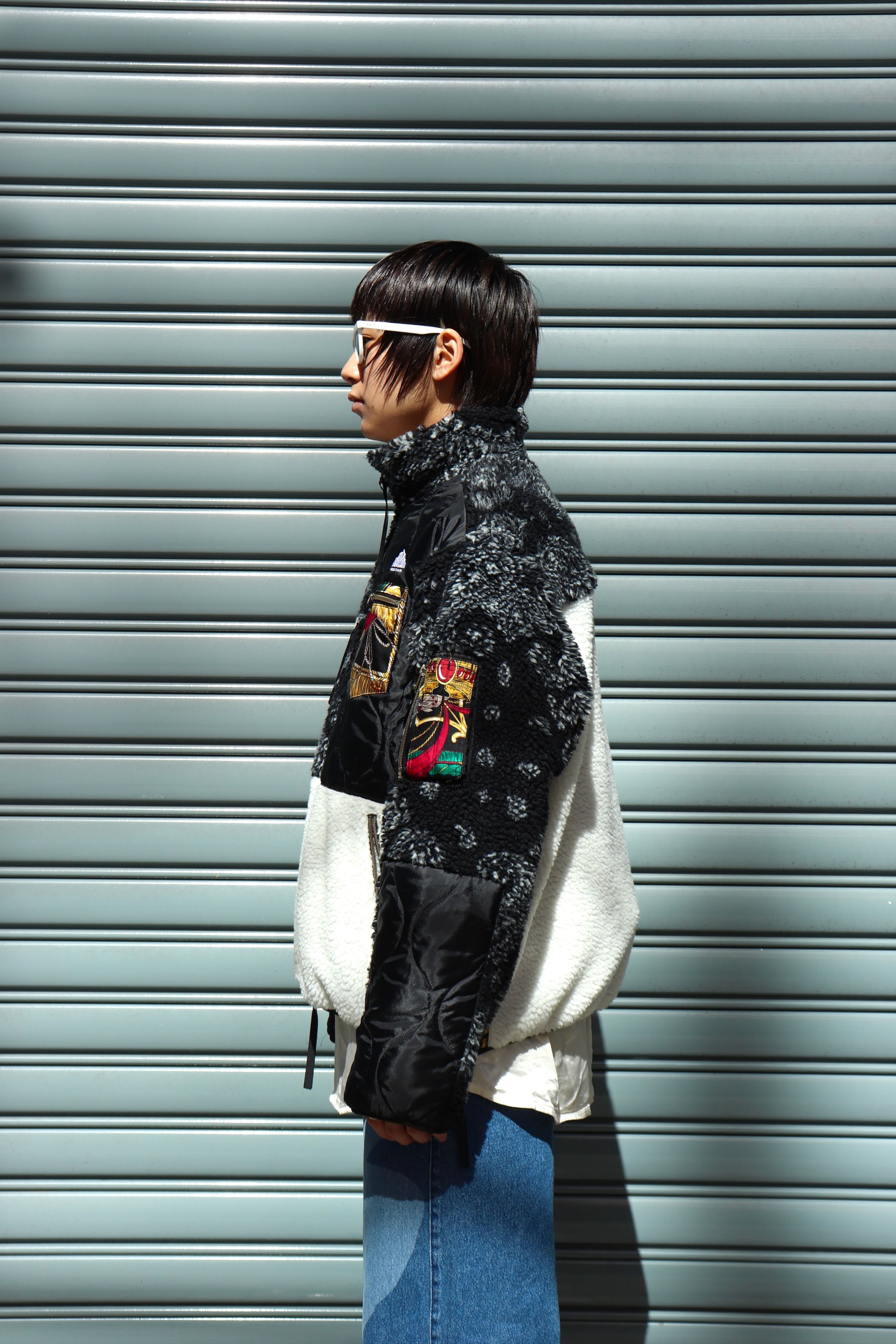 LEH(レー)のBoa Fleece Blouson BLACK MIX(ブルゾン)の通販｜PALETTE 