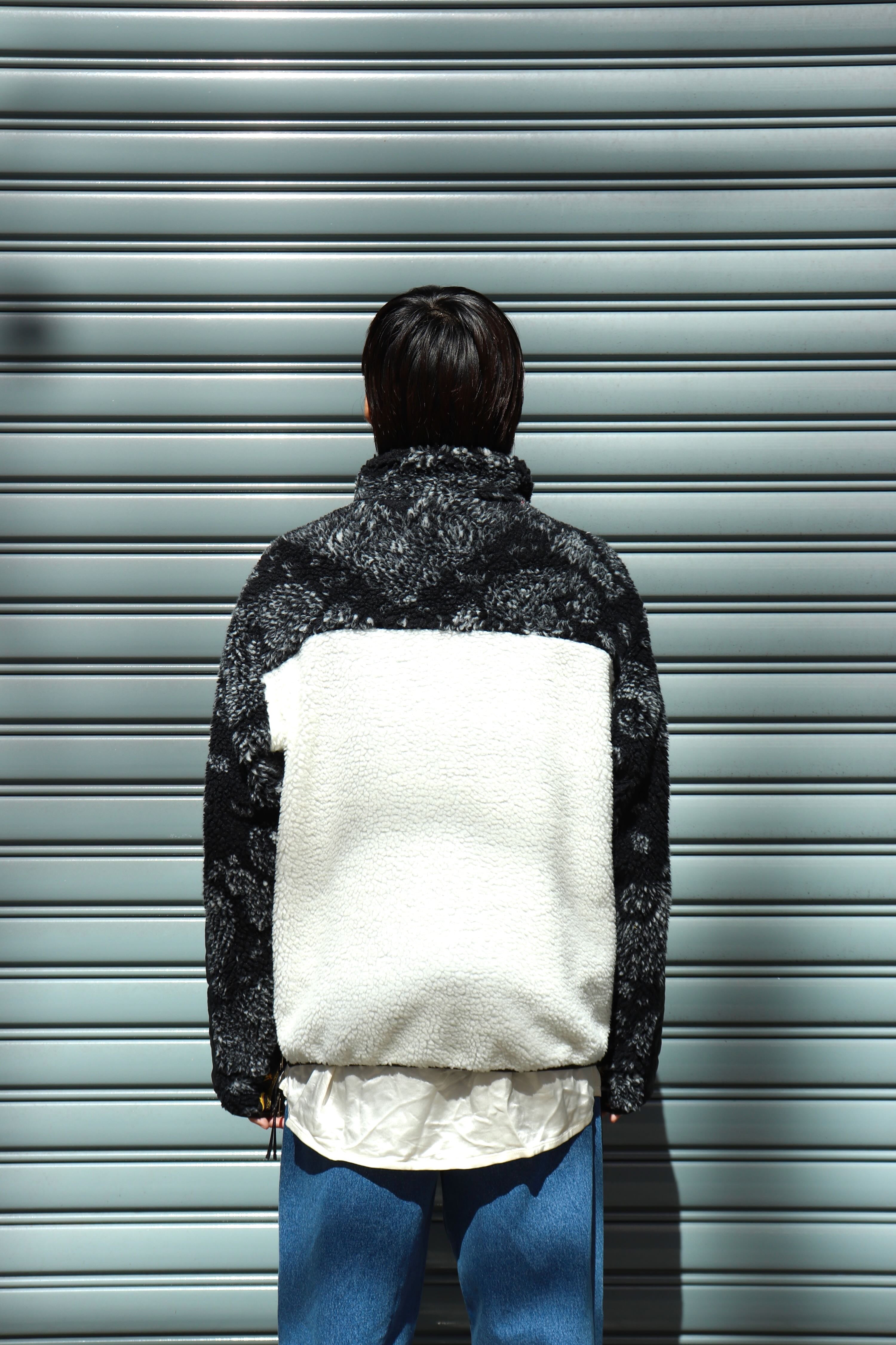 LEH(レー)のBoa Fleece Blouson BLACK MIX(ブルゾン)の通販｜PALETTE