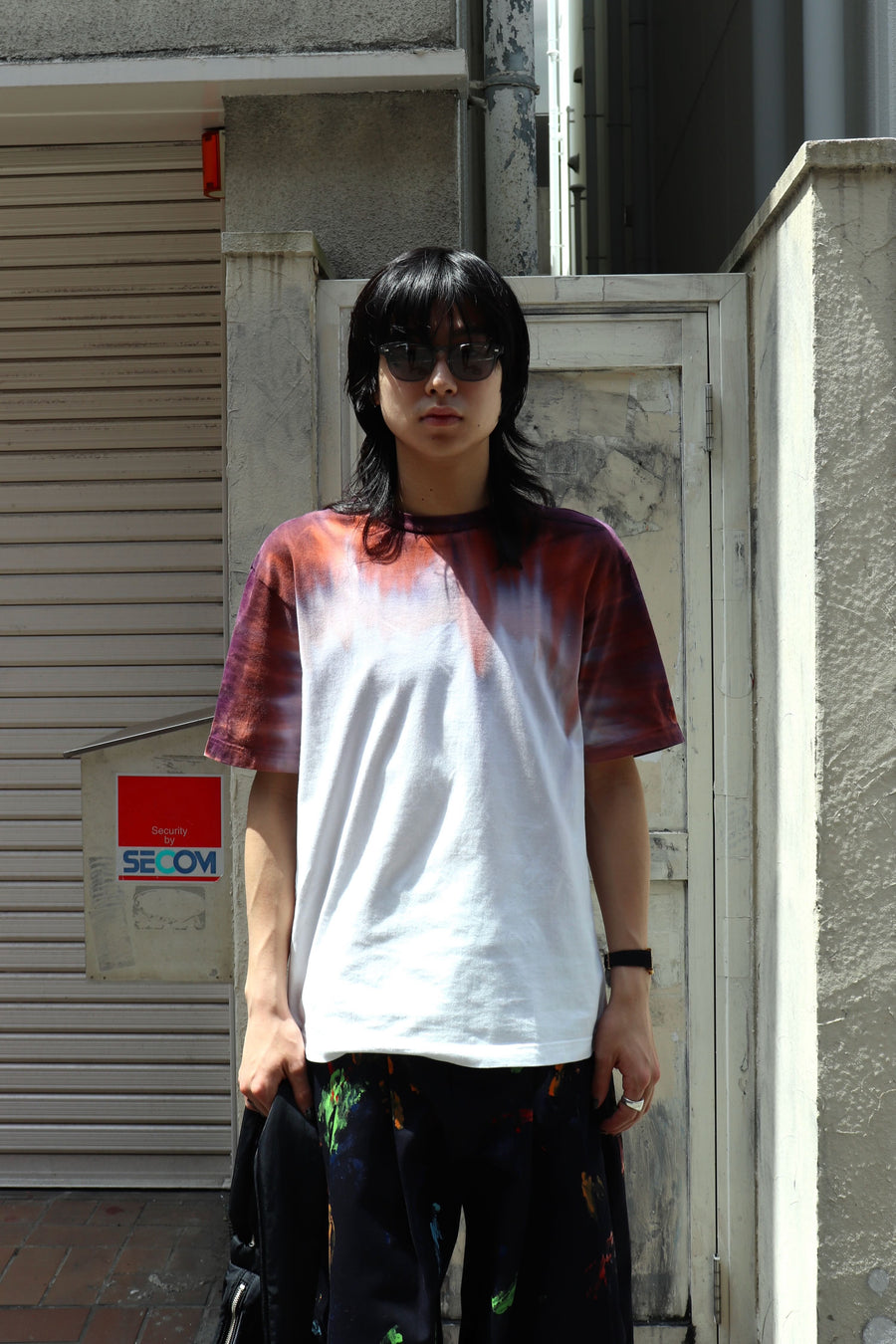 YUKI HASHIMOTO  ICE-DYE T-SHIRTS