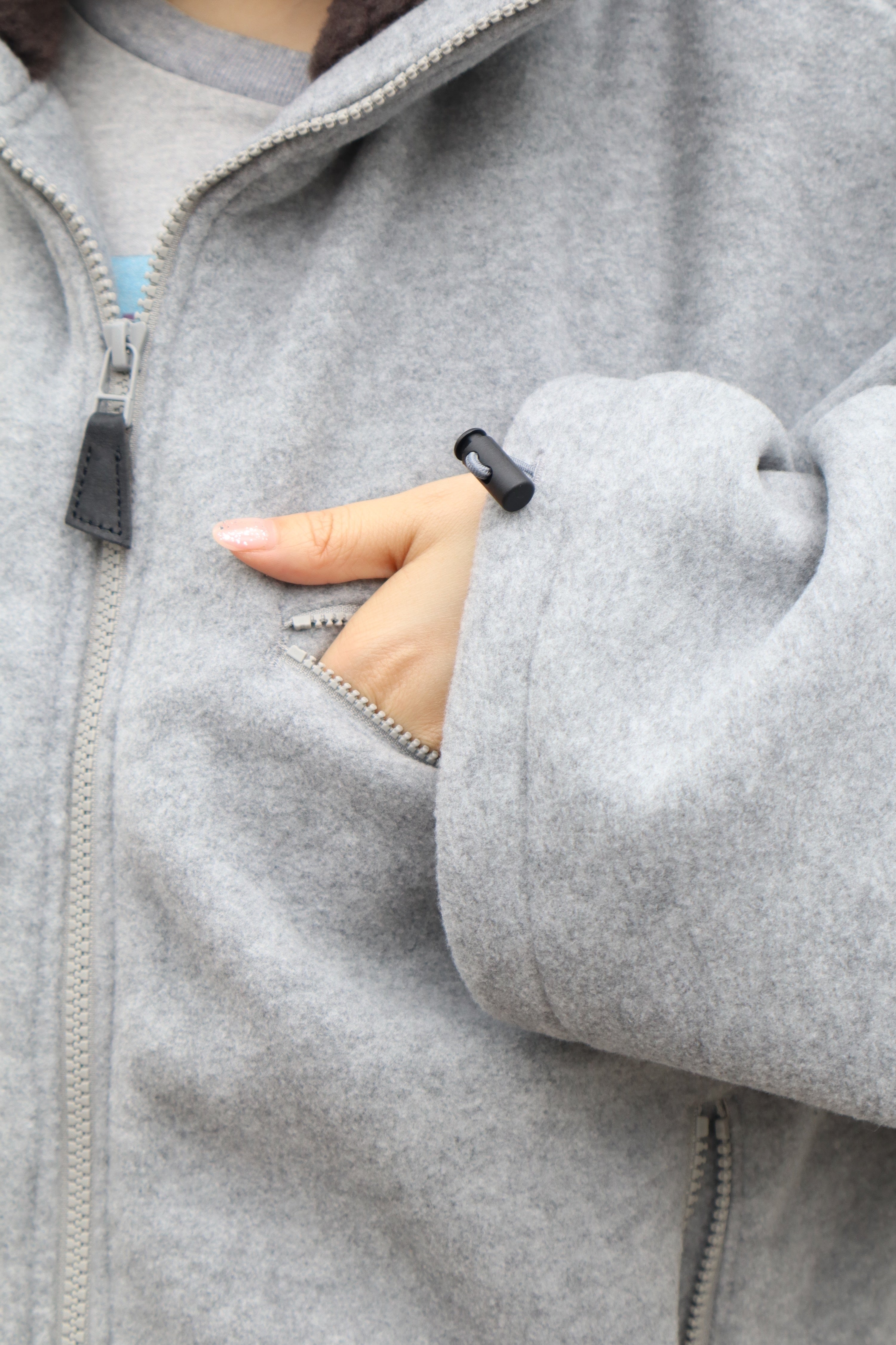 refomed(リフォメッド)のCastro FLEECE JAMPER GRAYの通販｜PALETTE