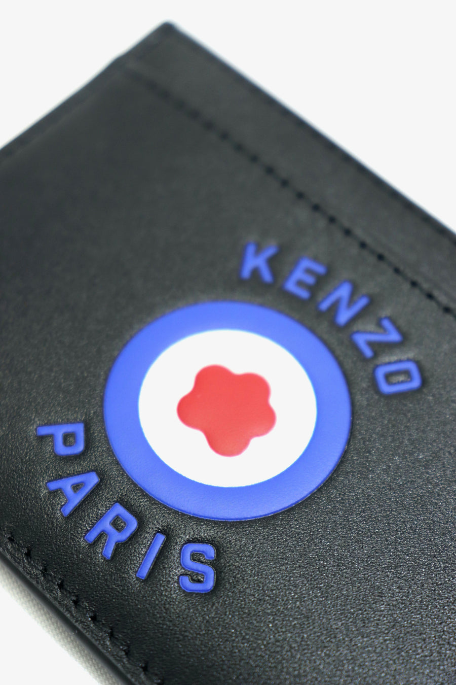 KENZO  Card Holder(Kenzo Emboss Target Print)