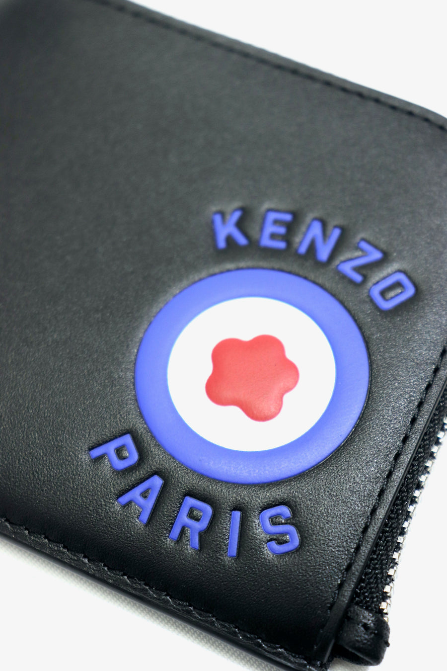 KENZO  Zip Wallet(Kenzo Emboss Target Print)
