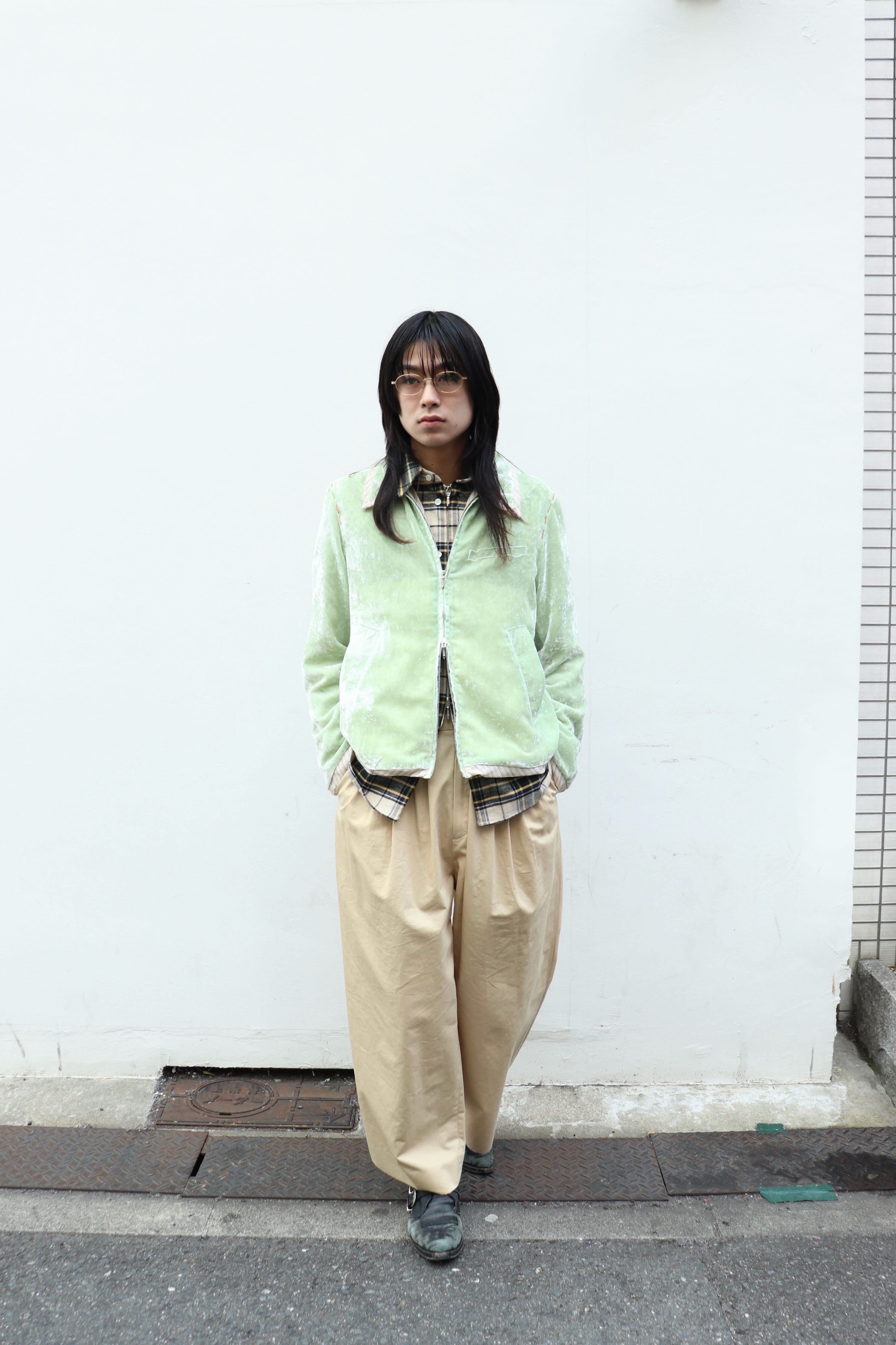 MASU(エムエーエスユー)の2026ss UNEVEN VELVET JACKET MELONの通販