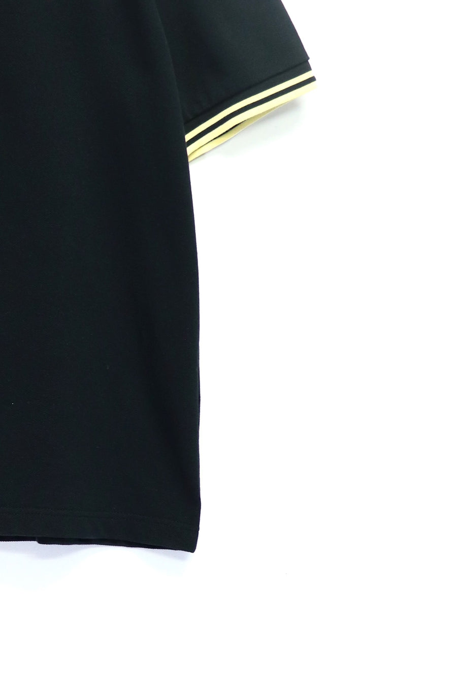 YUKI HASHIMOTO  Y NECK POLO SHIRTS(BLACK)