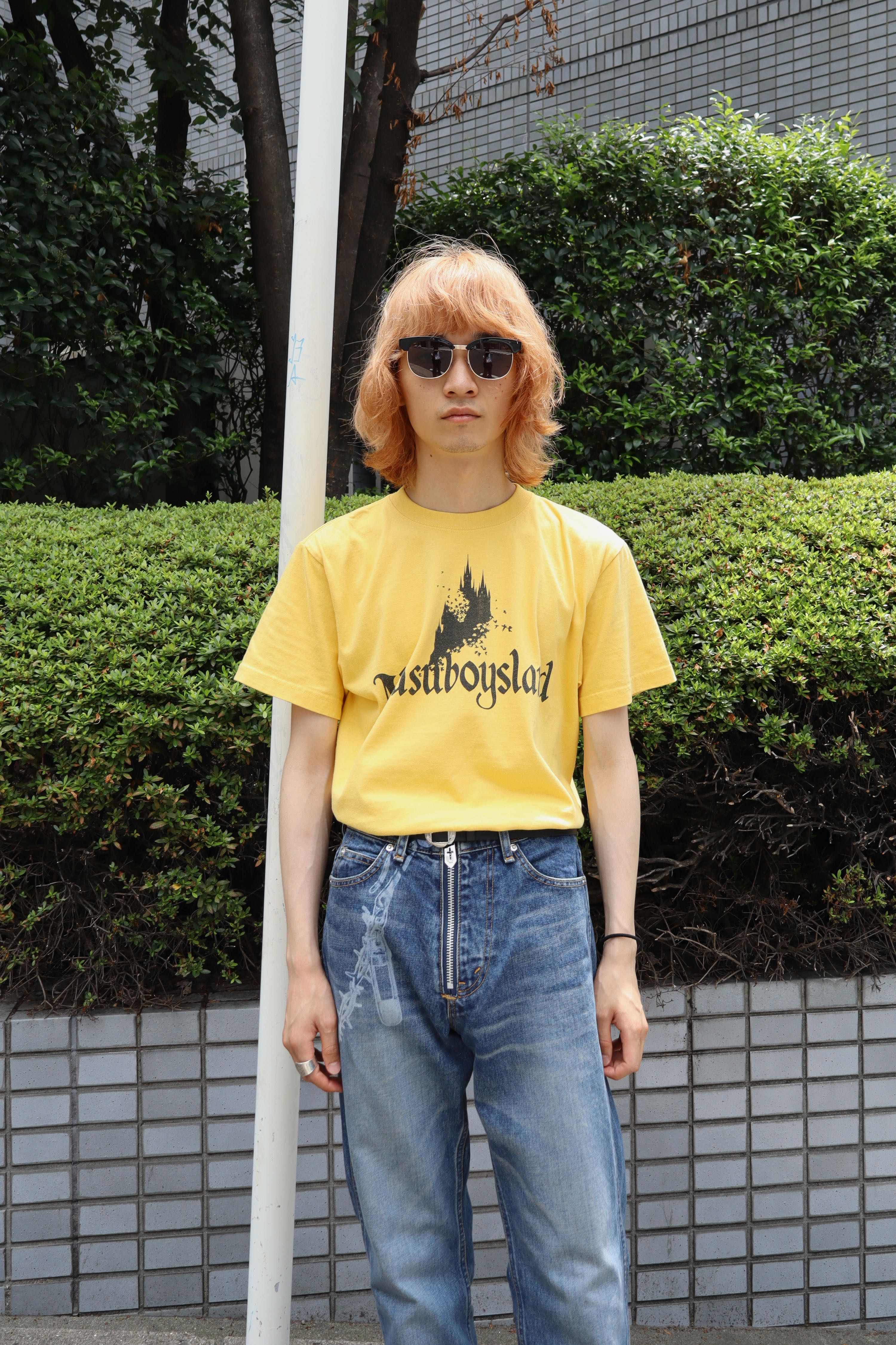 MASU (MASU) Masuboysland T-Shirts Yellow mail order | Palette Art