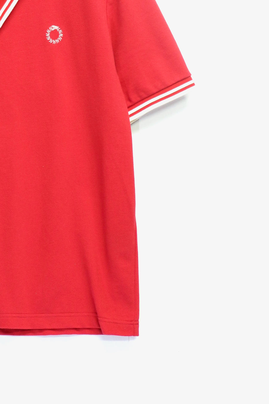 YUKI HASHIMOTO  Y NECK POLO SHIRTS(RED)